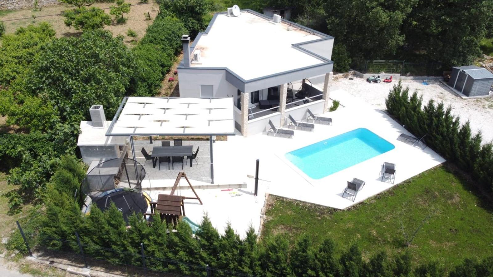 Villa Naklice view 2