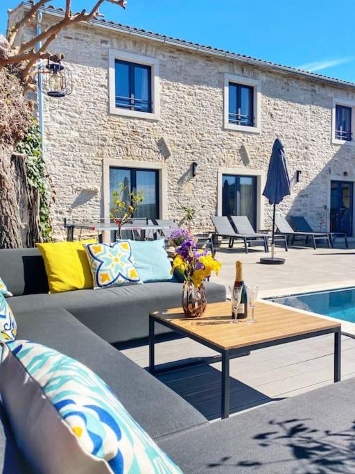 Villa La Vinella with heated pool view 5