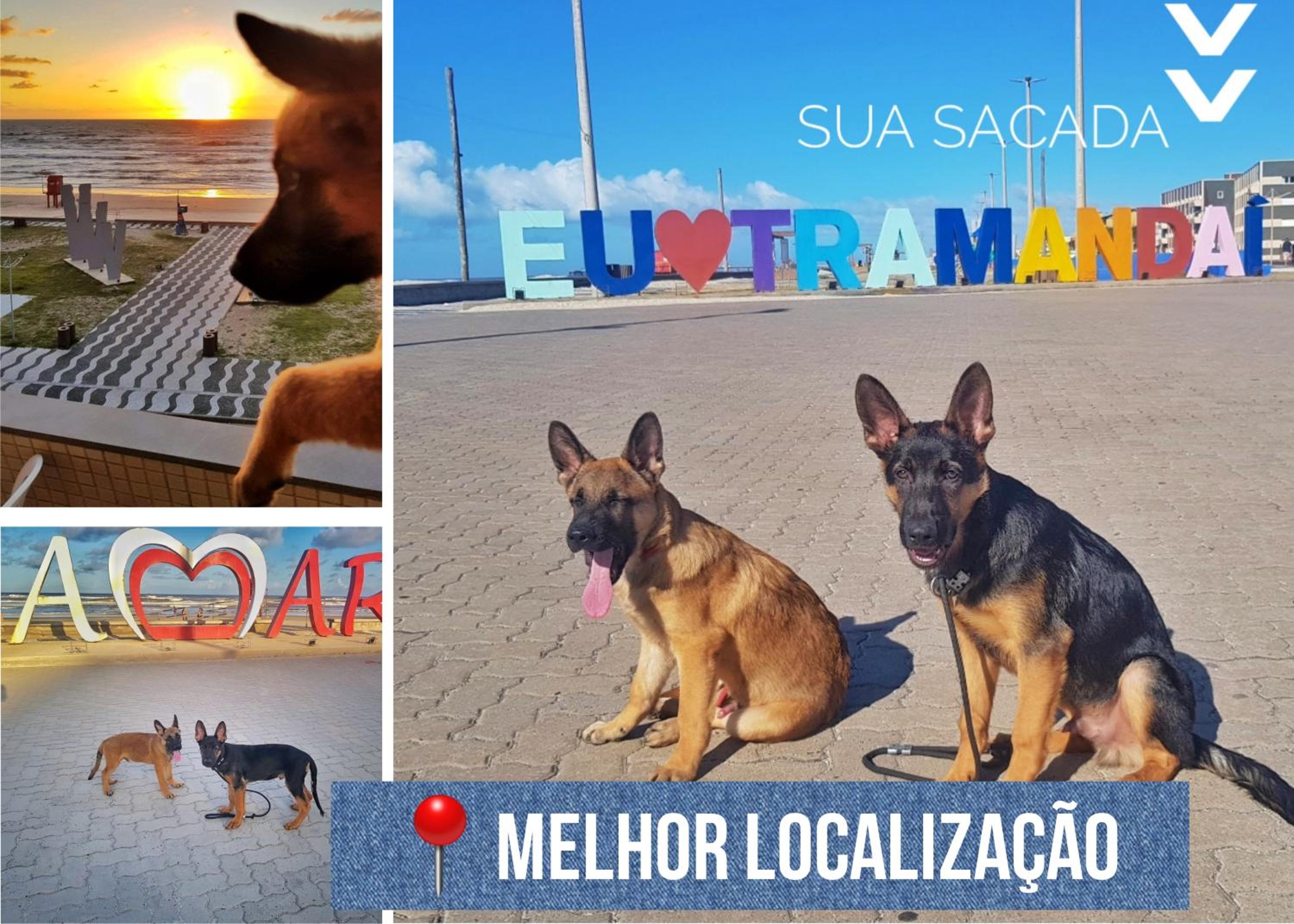 Incrível Sacada à Beira Mar APTO 3Q