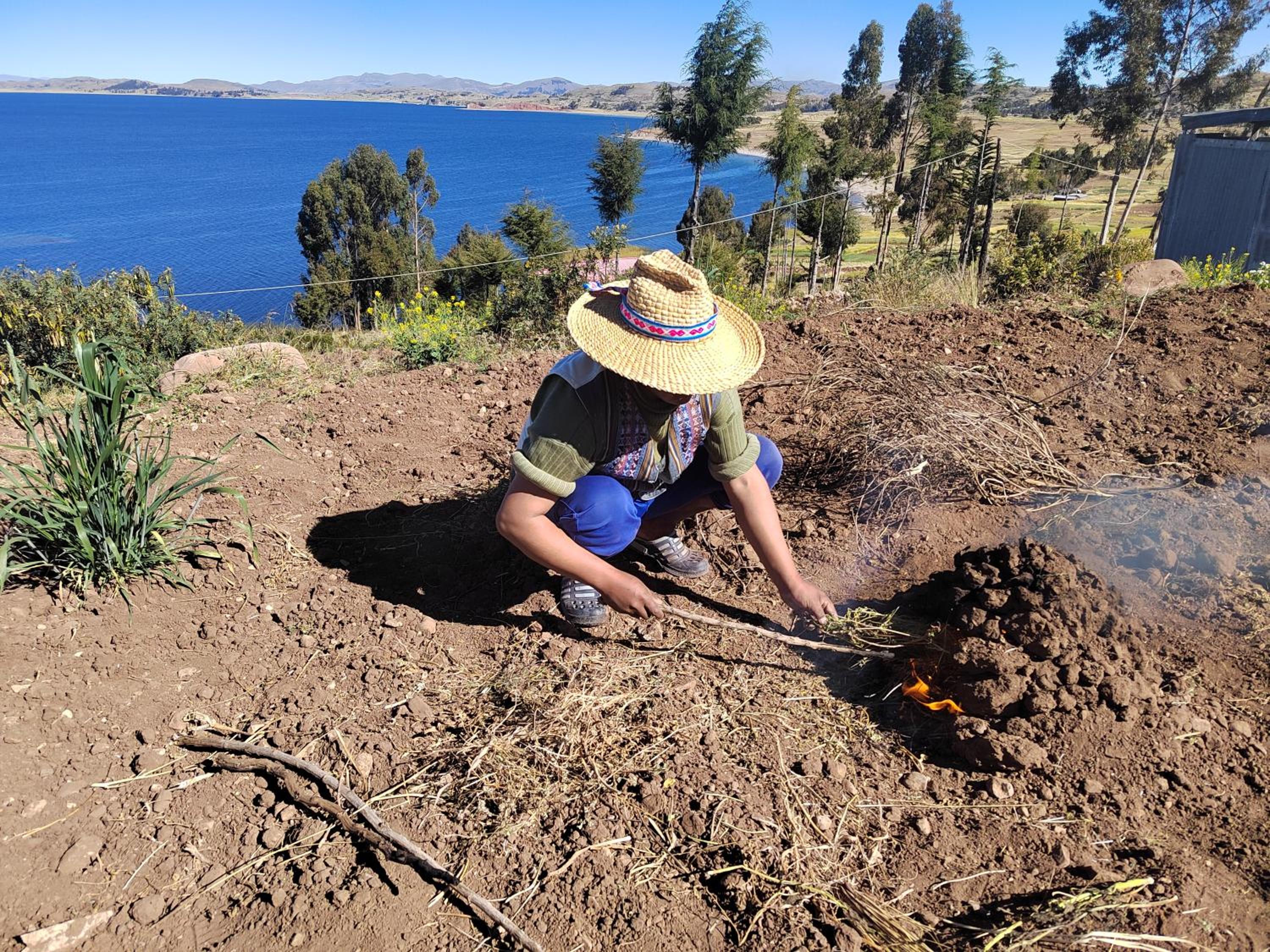 Titicaca Perka Lodge view 2