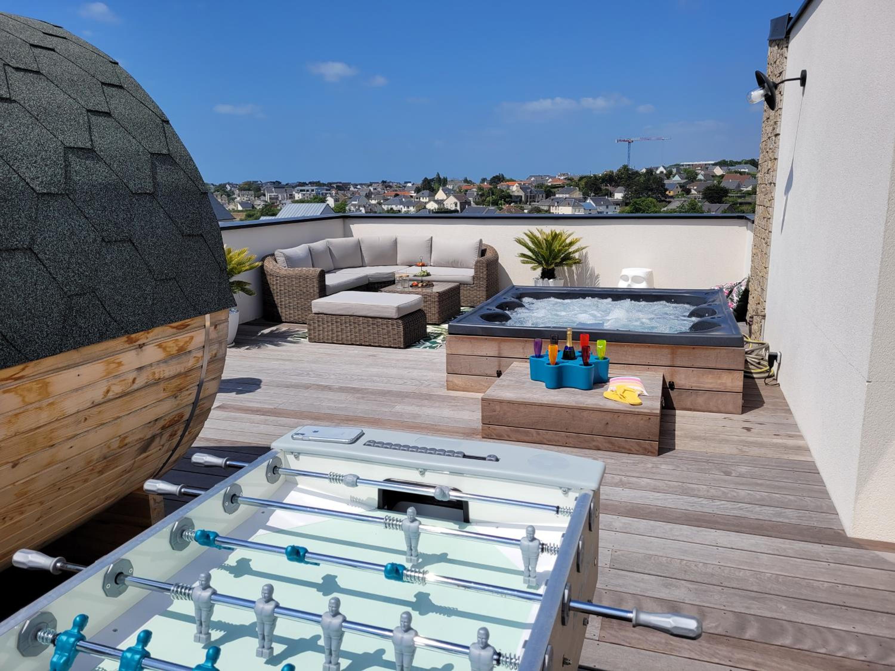 La Villa Thelma 5 étoiles, piscine, sauna et jacuzzi — photo 4
