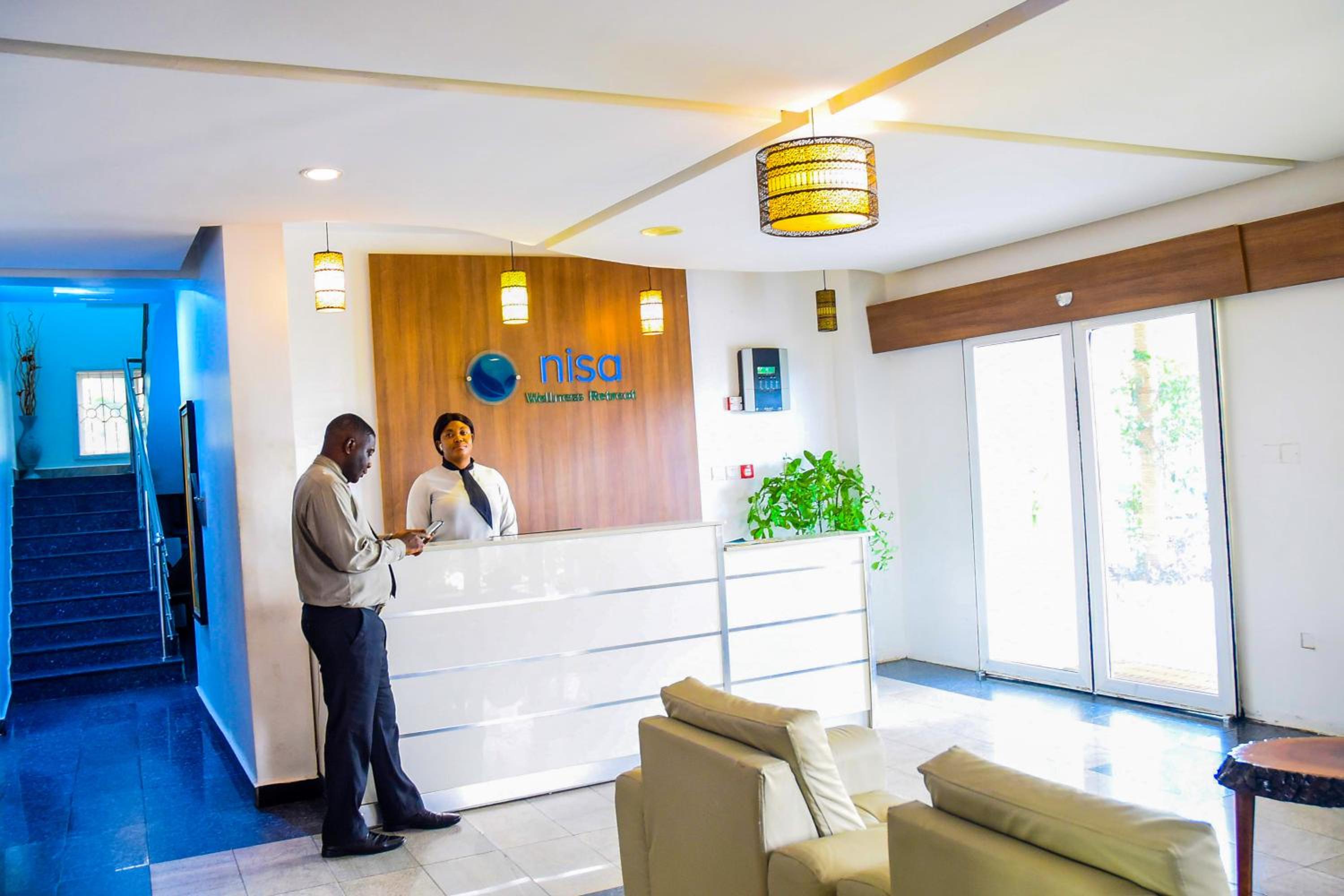 hotel reception