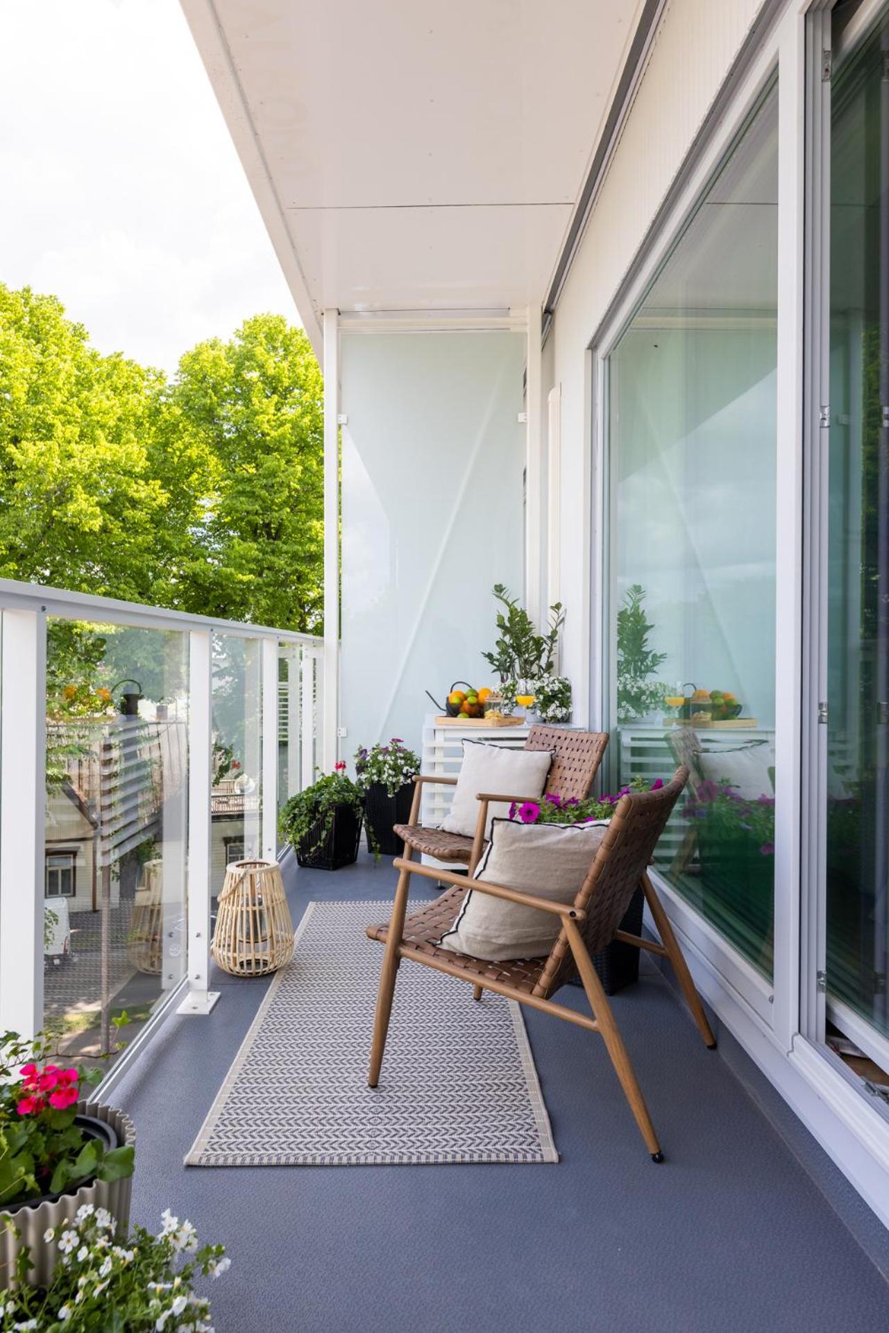 Tempus Te apArts Pärnu with balcony