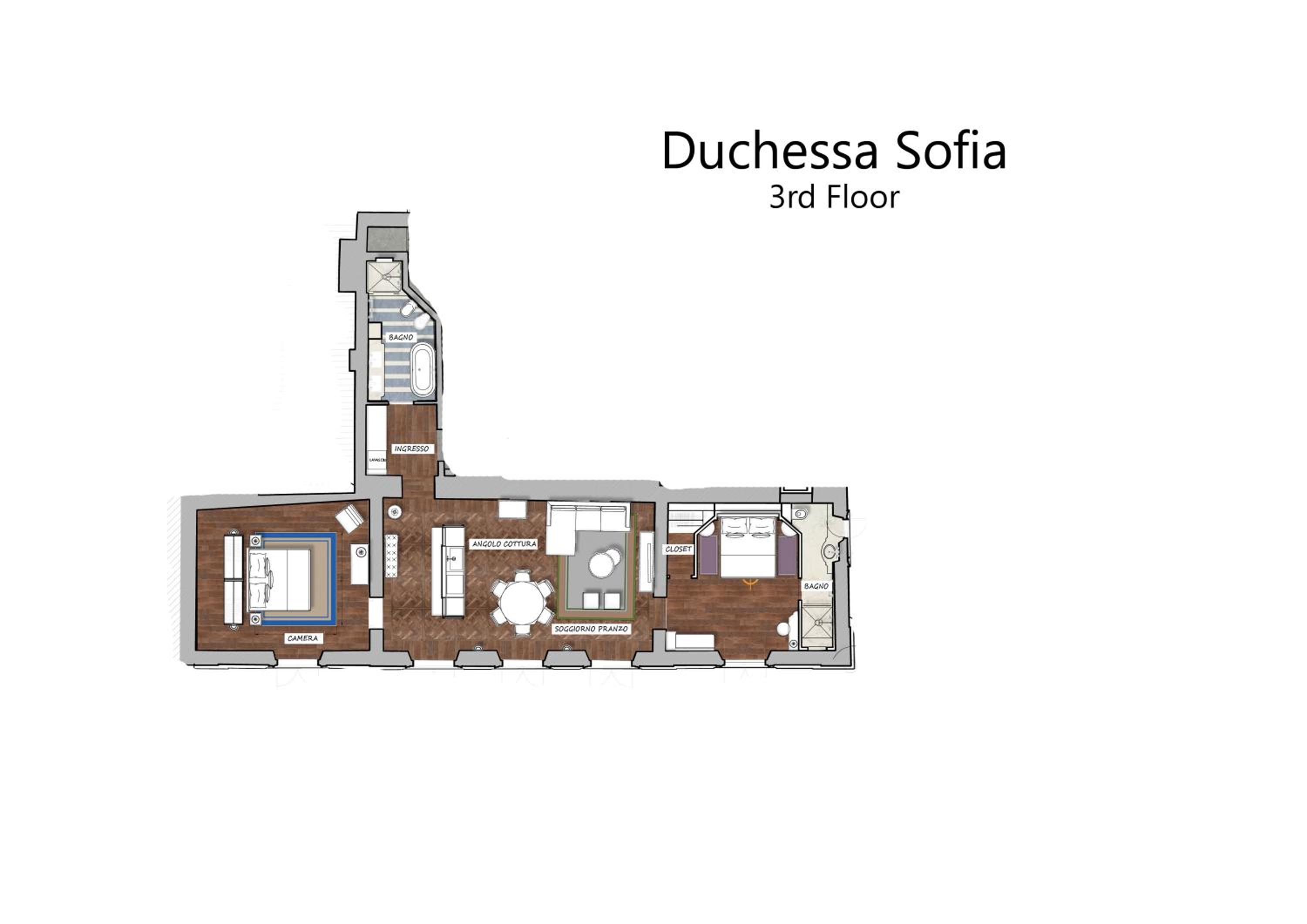 Duchessa Sofia - La Dimora degli Affreschi Florence