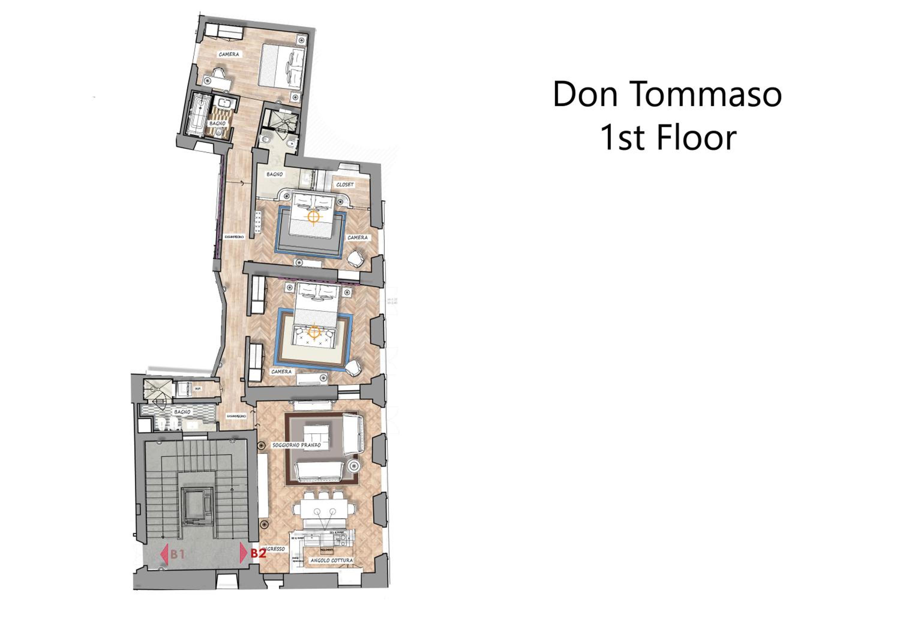 Don Tommaso - Dimora degli Affreschi Florence