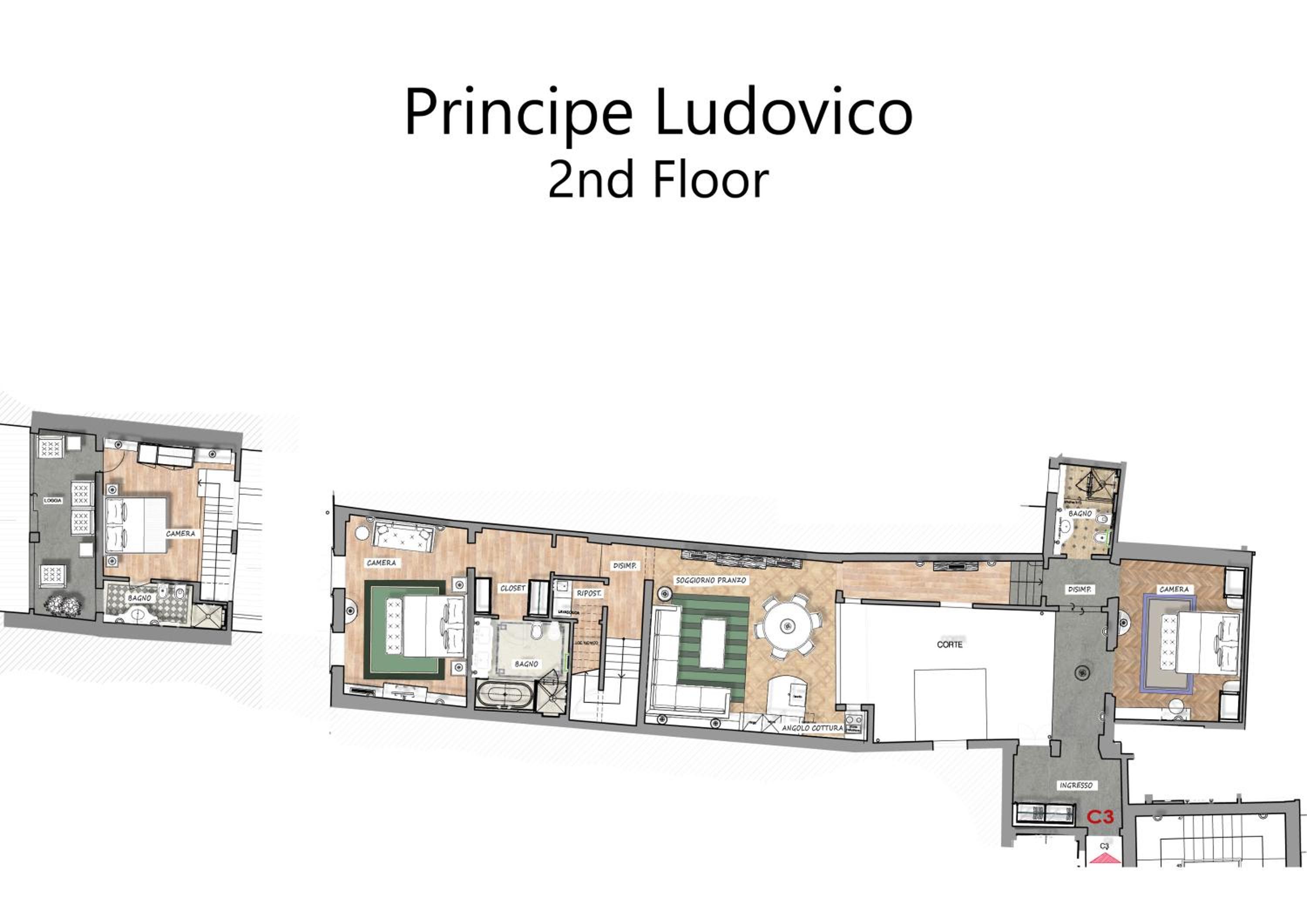 Principe Ludovico - La Dimora degli Affreschi Florence