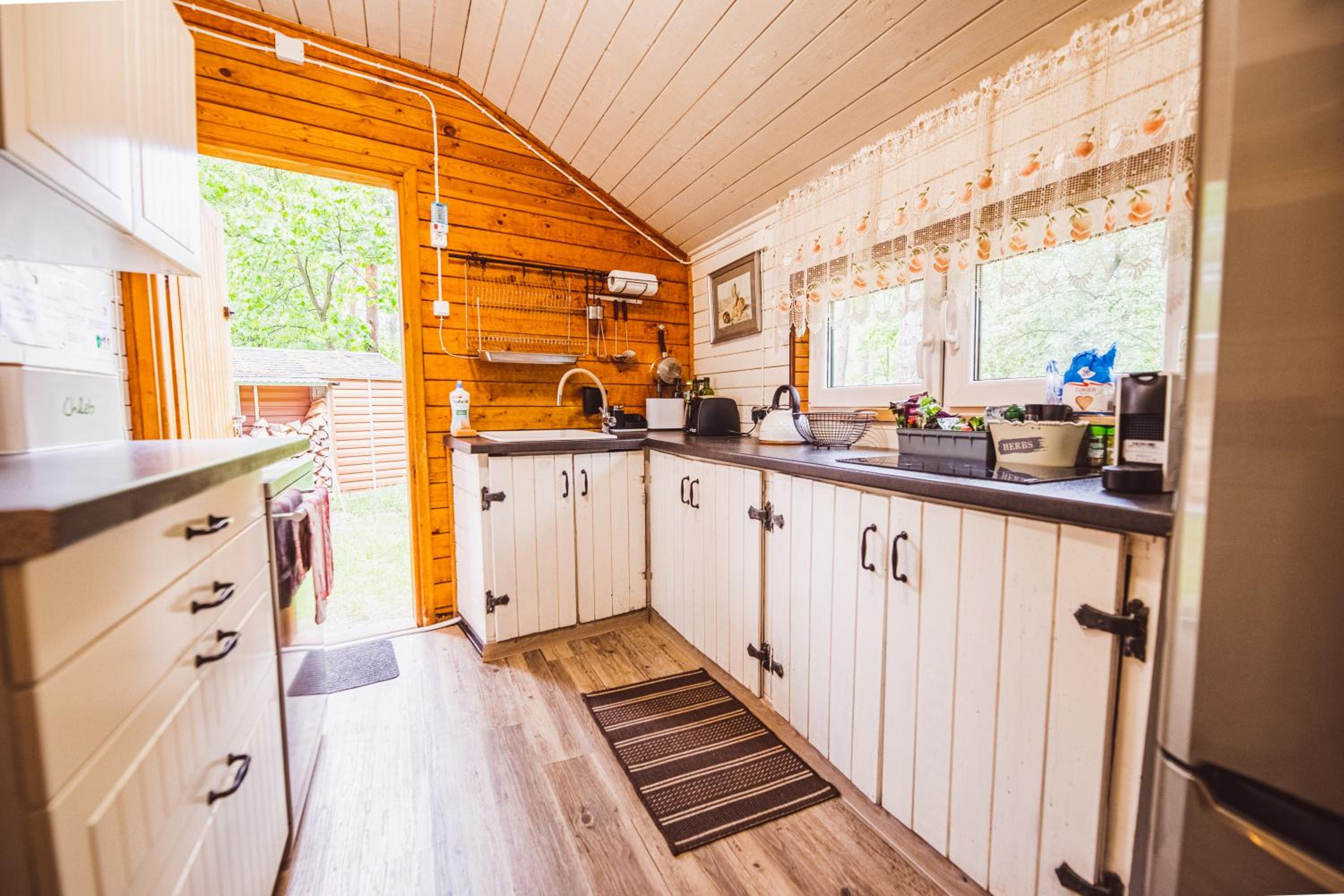 Autumn Nature Cottage Stove Garden by PolandBnB
