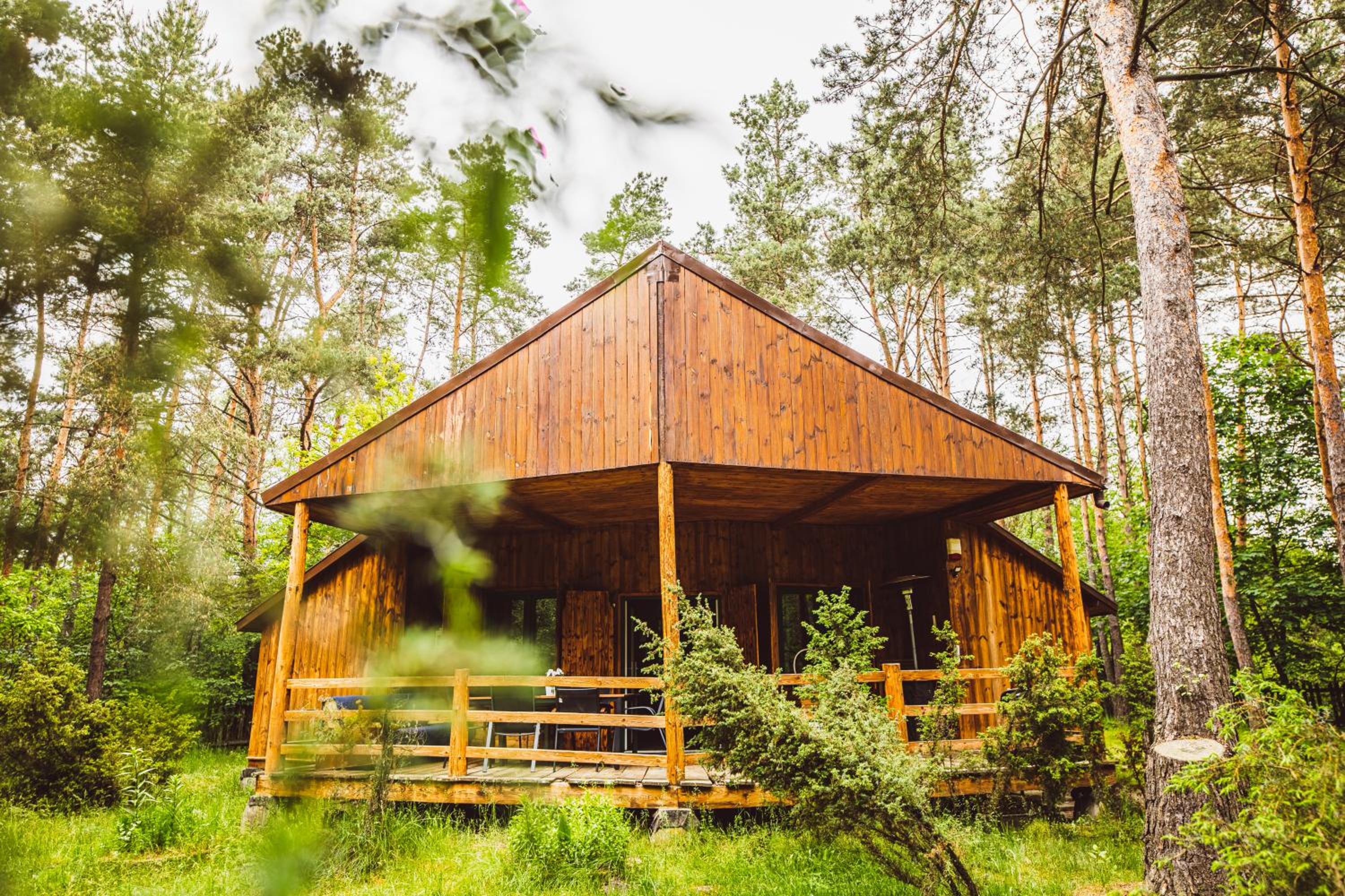 Autumn Nature Cottage Stove Garden by PolandBnB