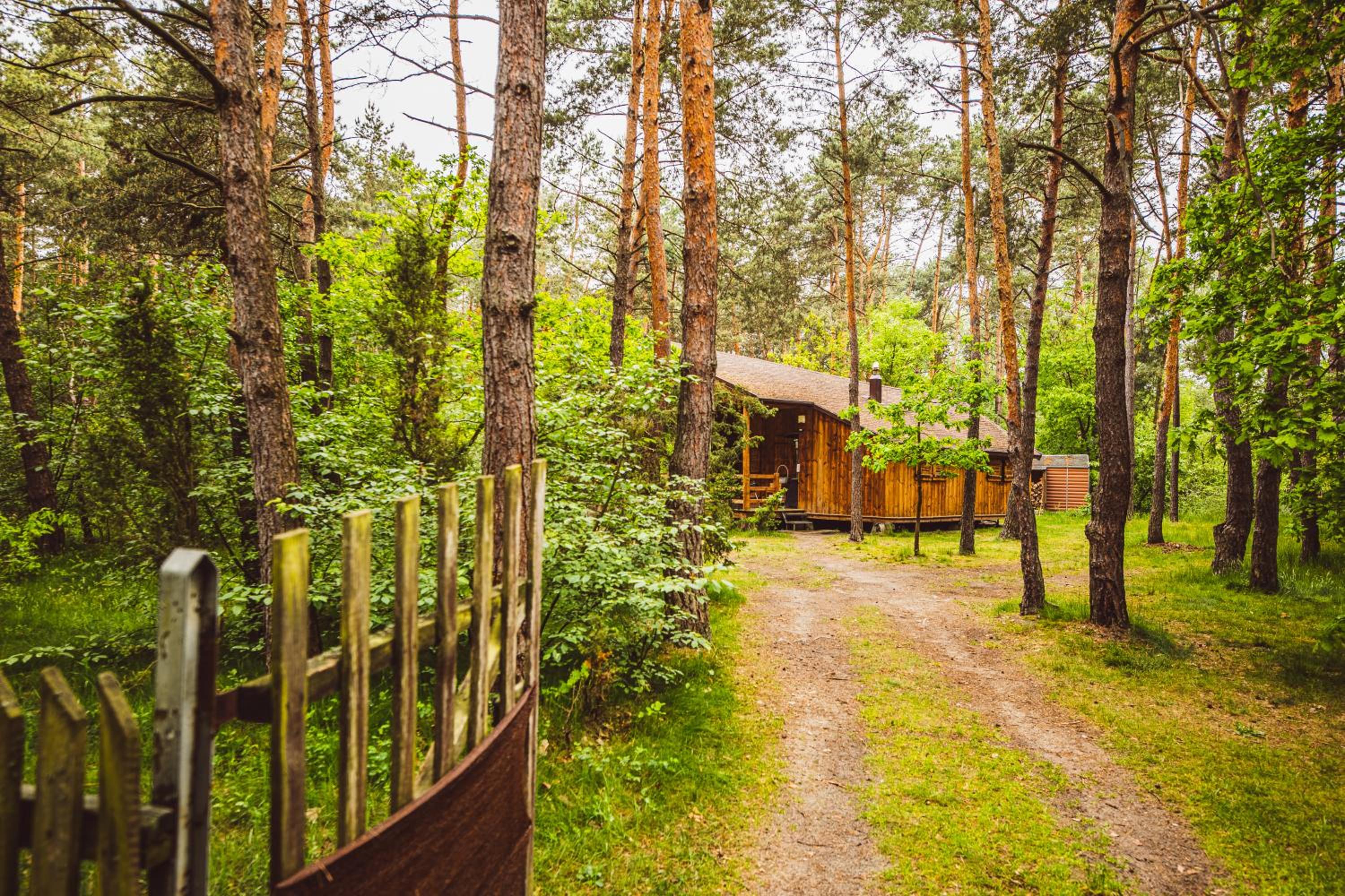 Autumn Nature Cottage Stove Garden by PolandBnB