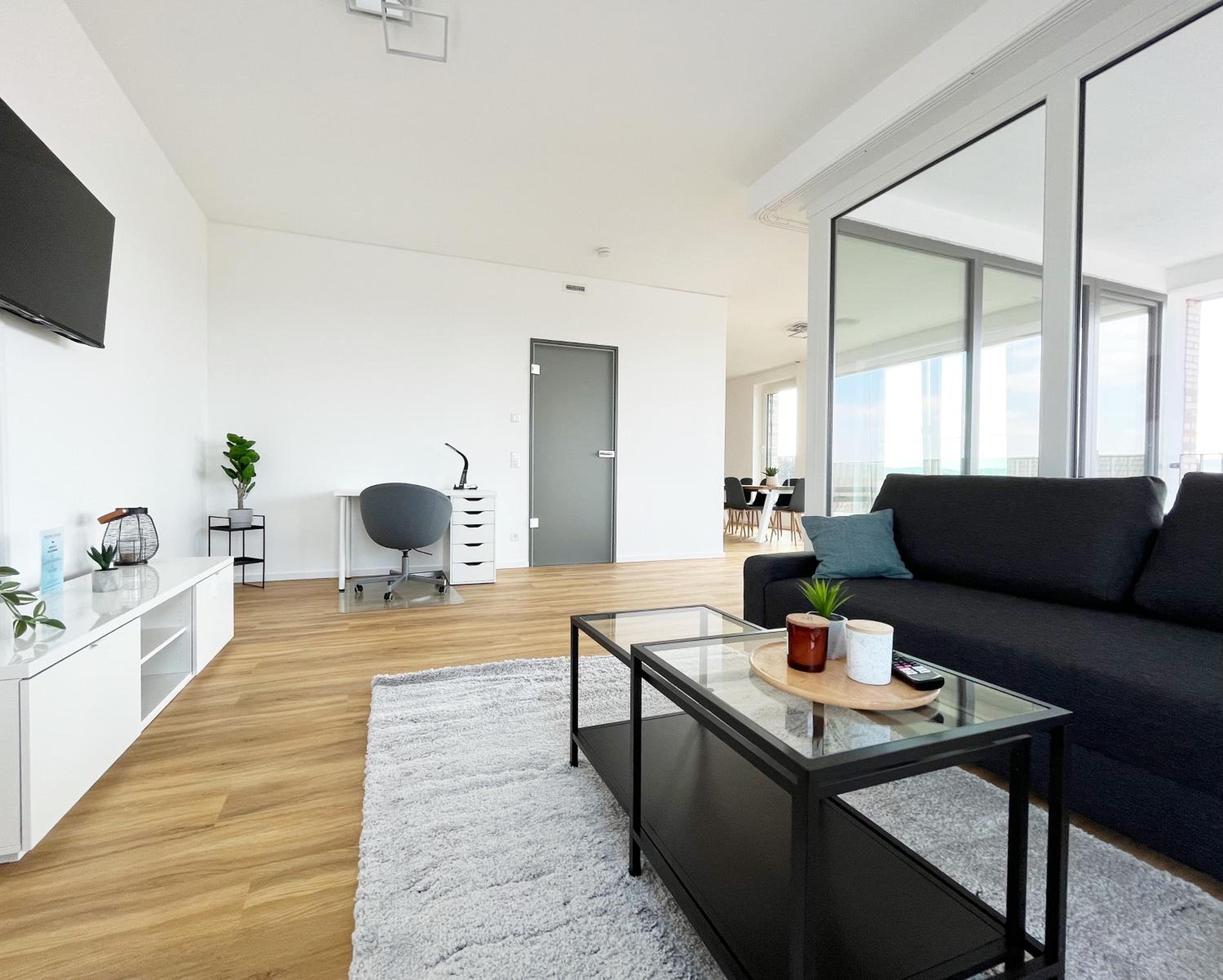 Moderne Apartments im Herzen der Stadt I private Tiefgarage mit Ladesäulen I home2share