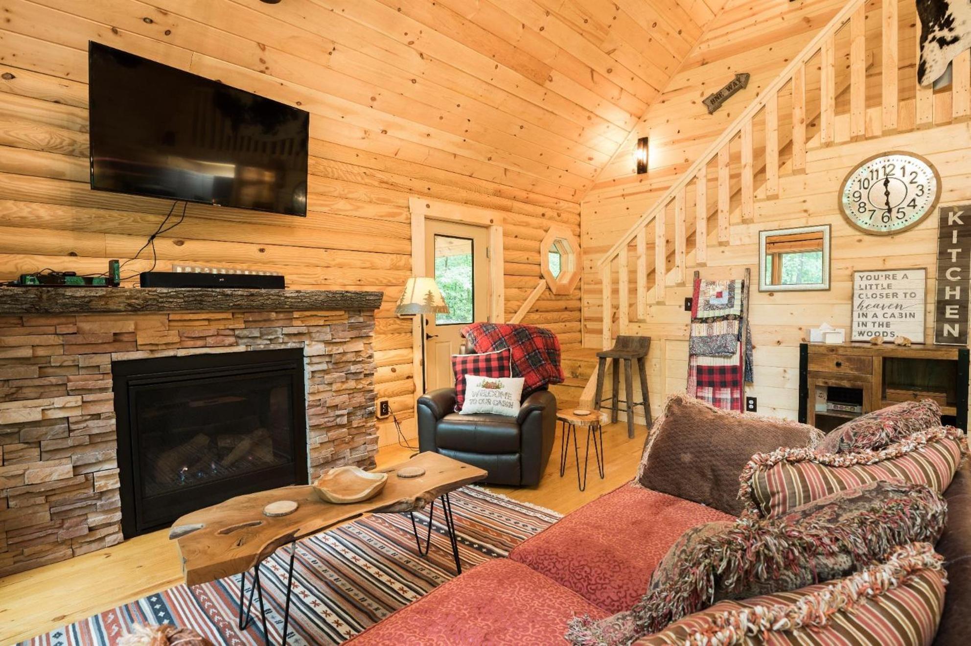 Brown County Log Cabin view 5