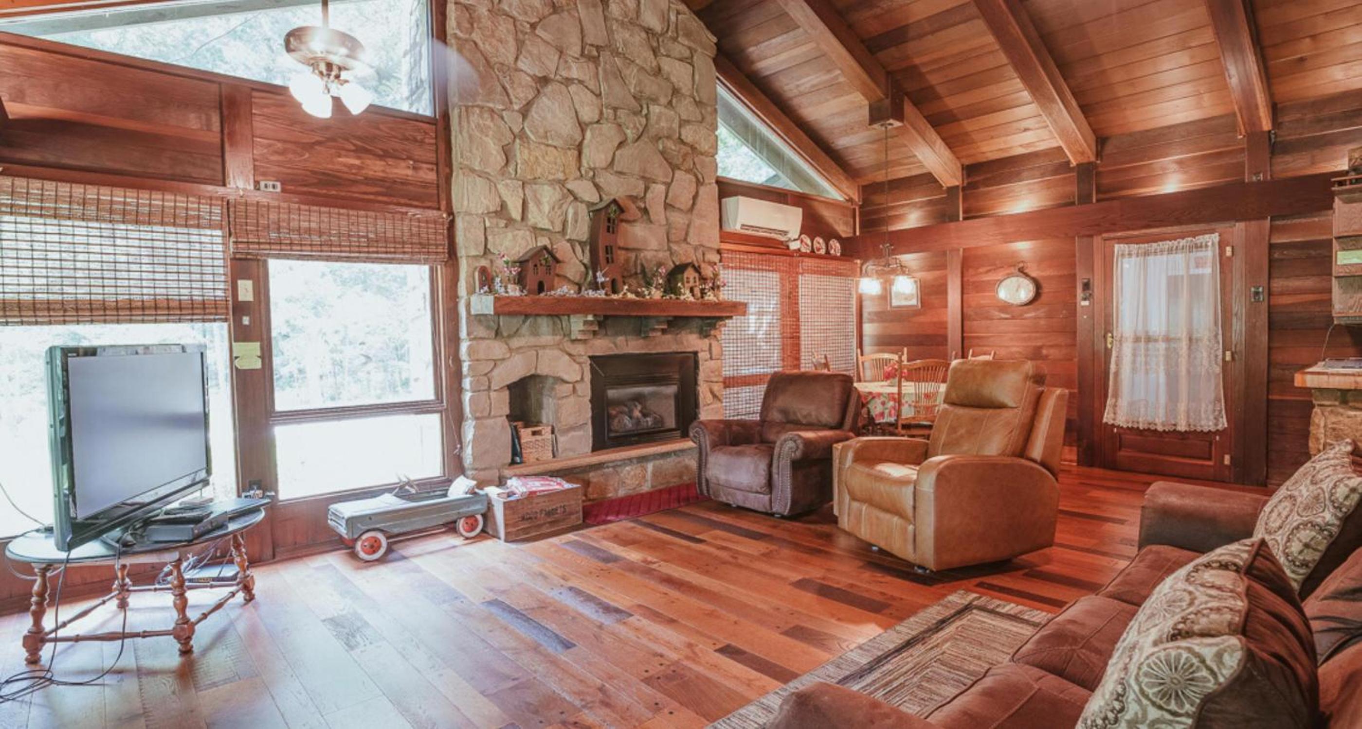 Redwood Lake Cabin view 2
