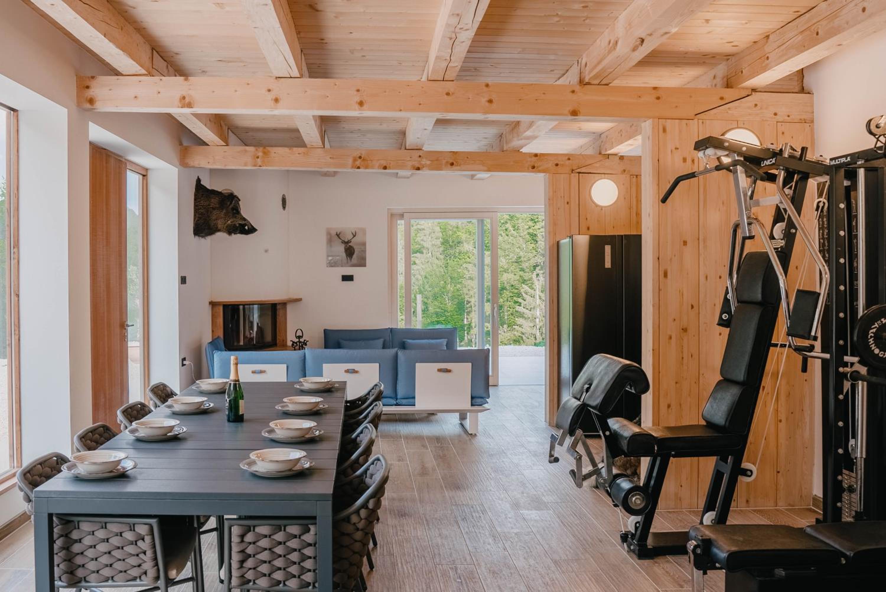 Chalet HerMes arT with pool and full privacy view 2