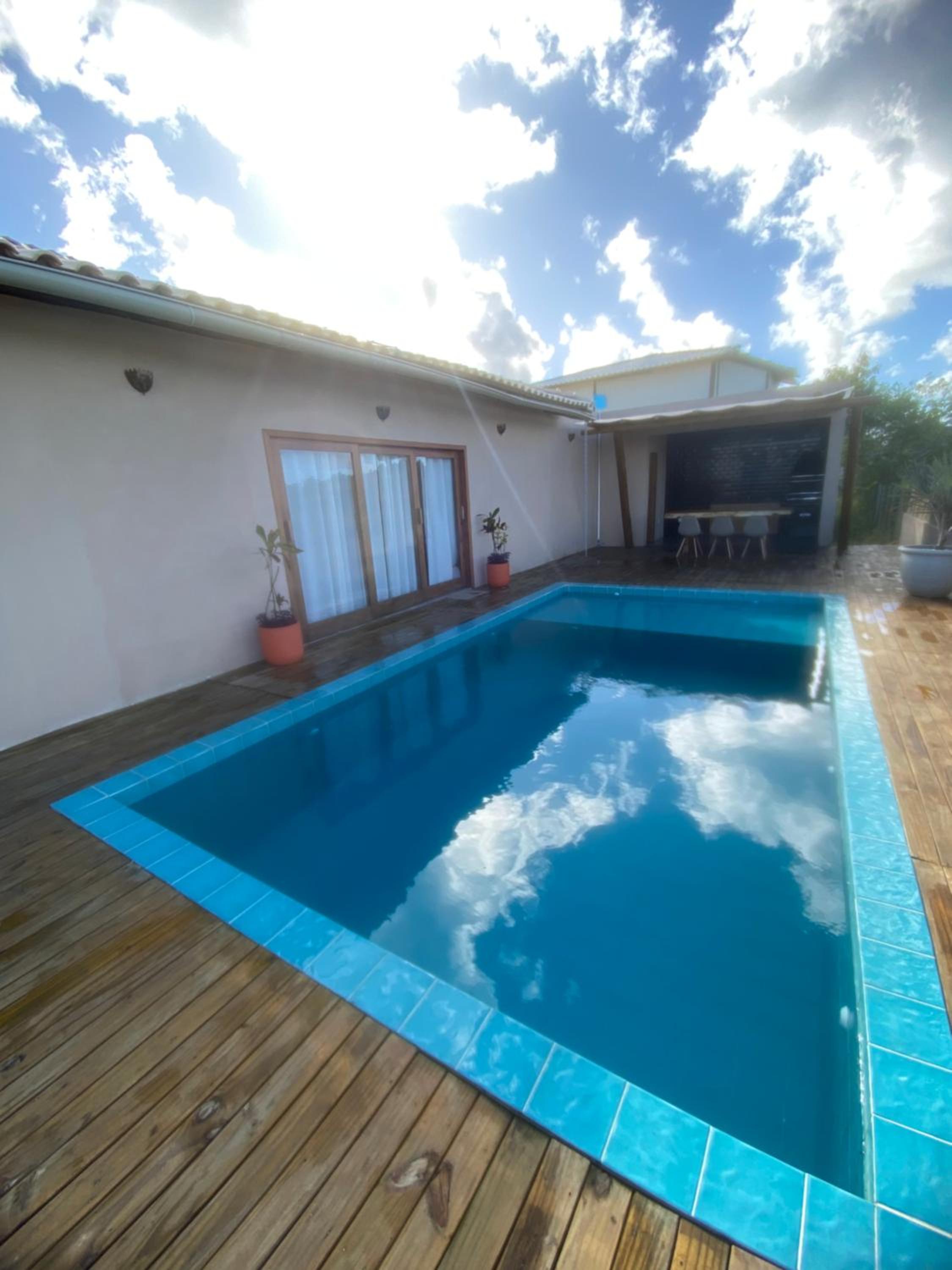 Casa com piscina em Taipu de Fora