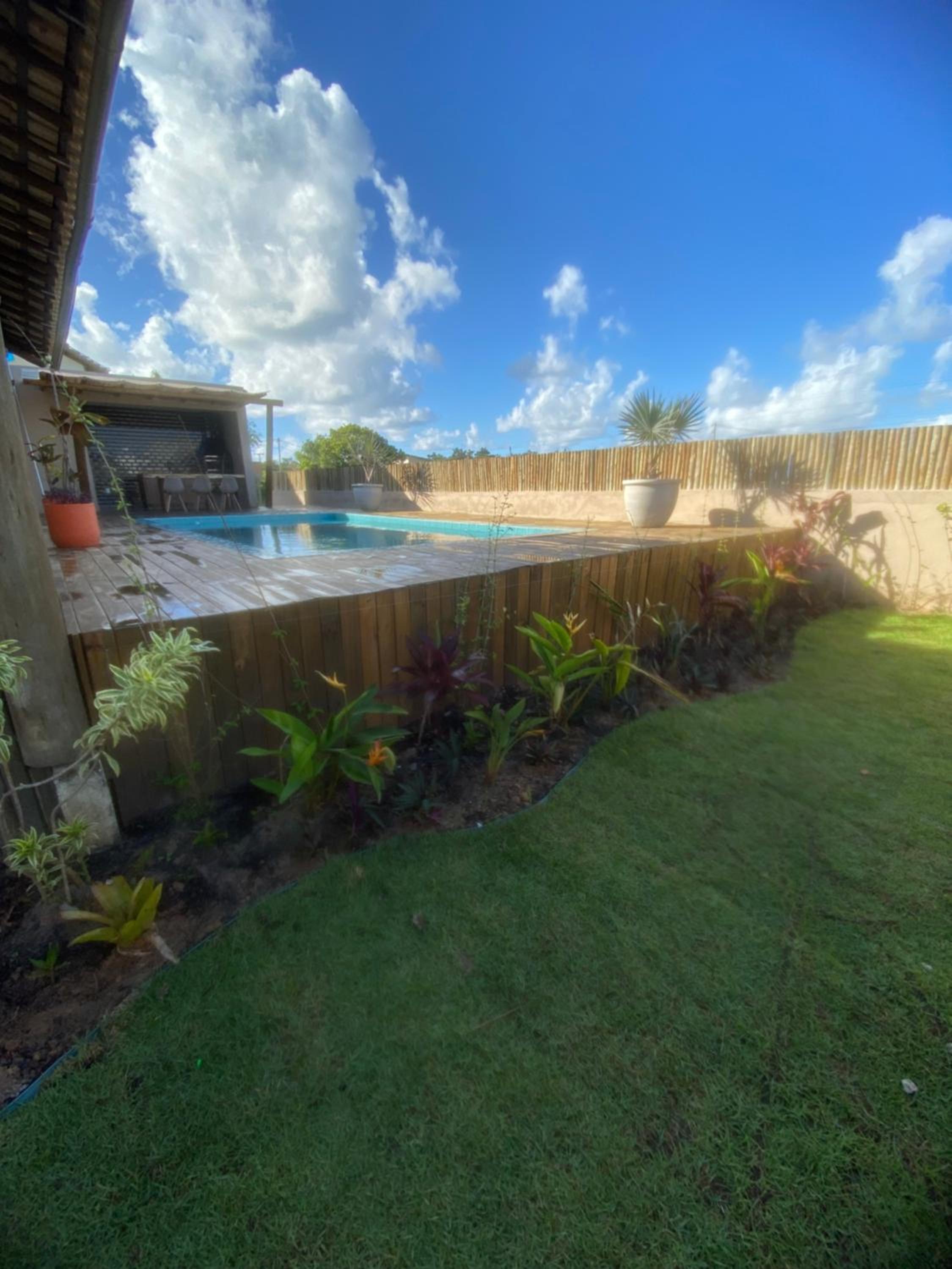 Casa com piscina em Taipu de Fora