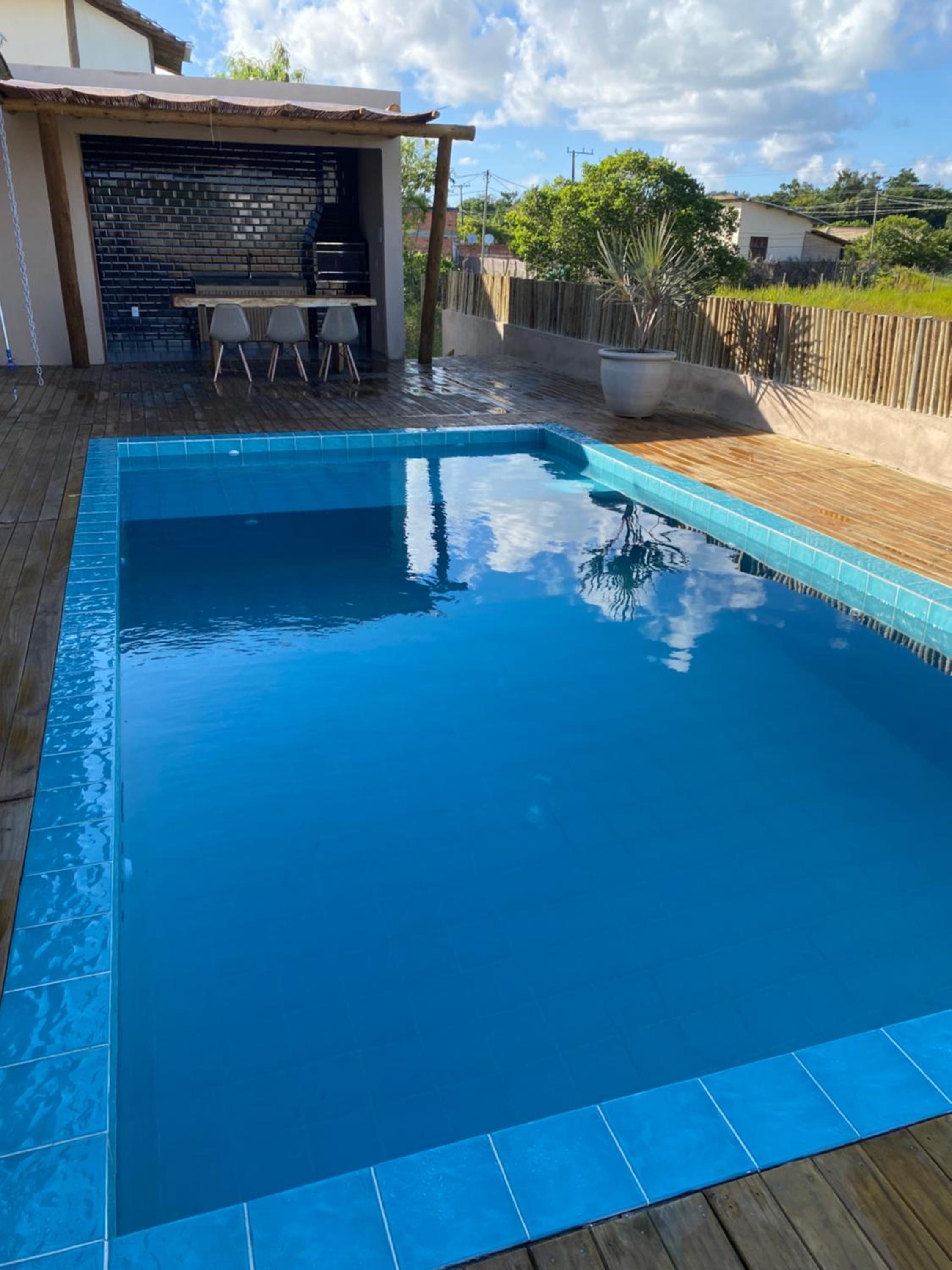 Casa com piscina em Taipu de Fora