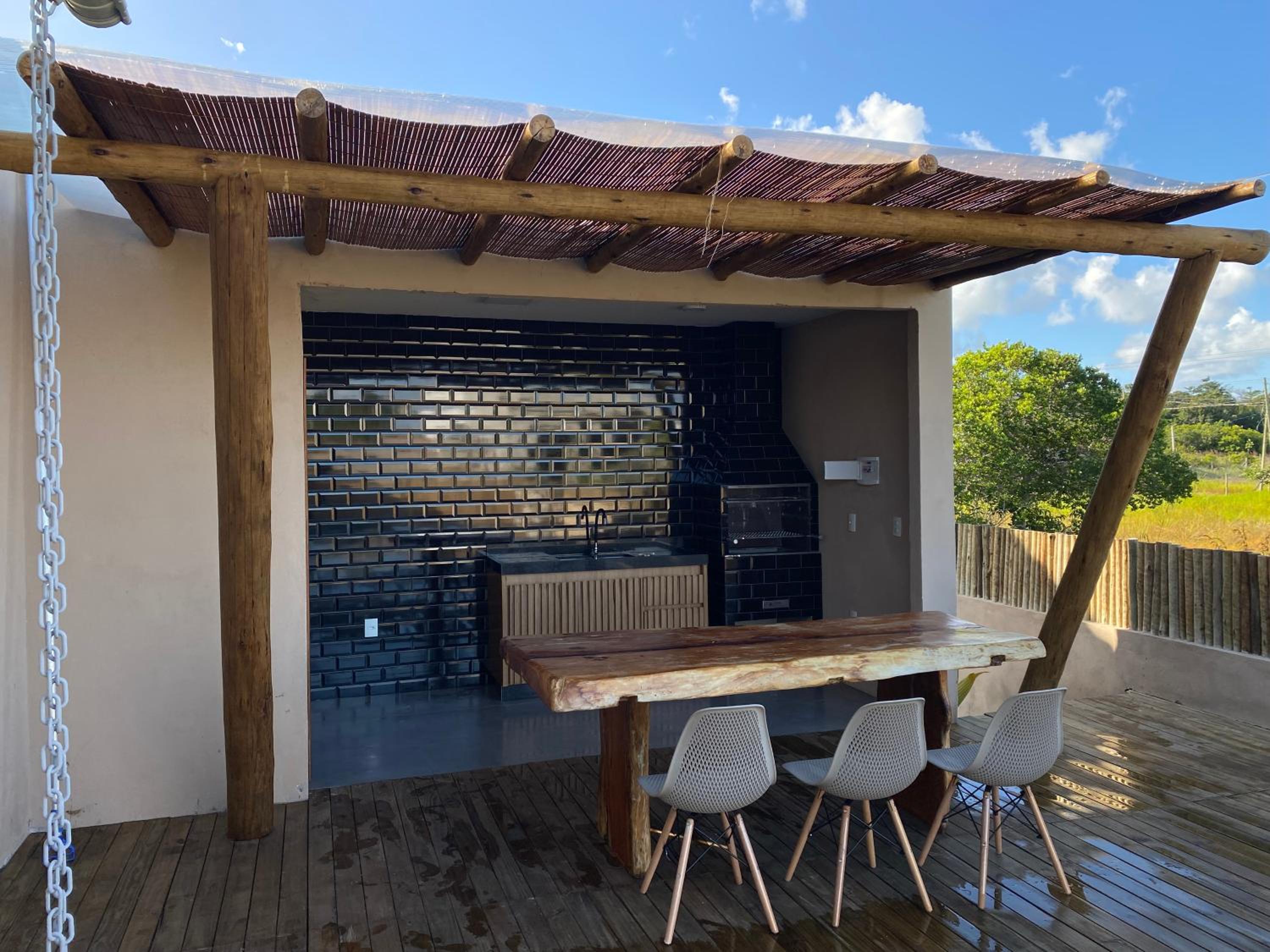 Casa com piscina em Taipu de Fora