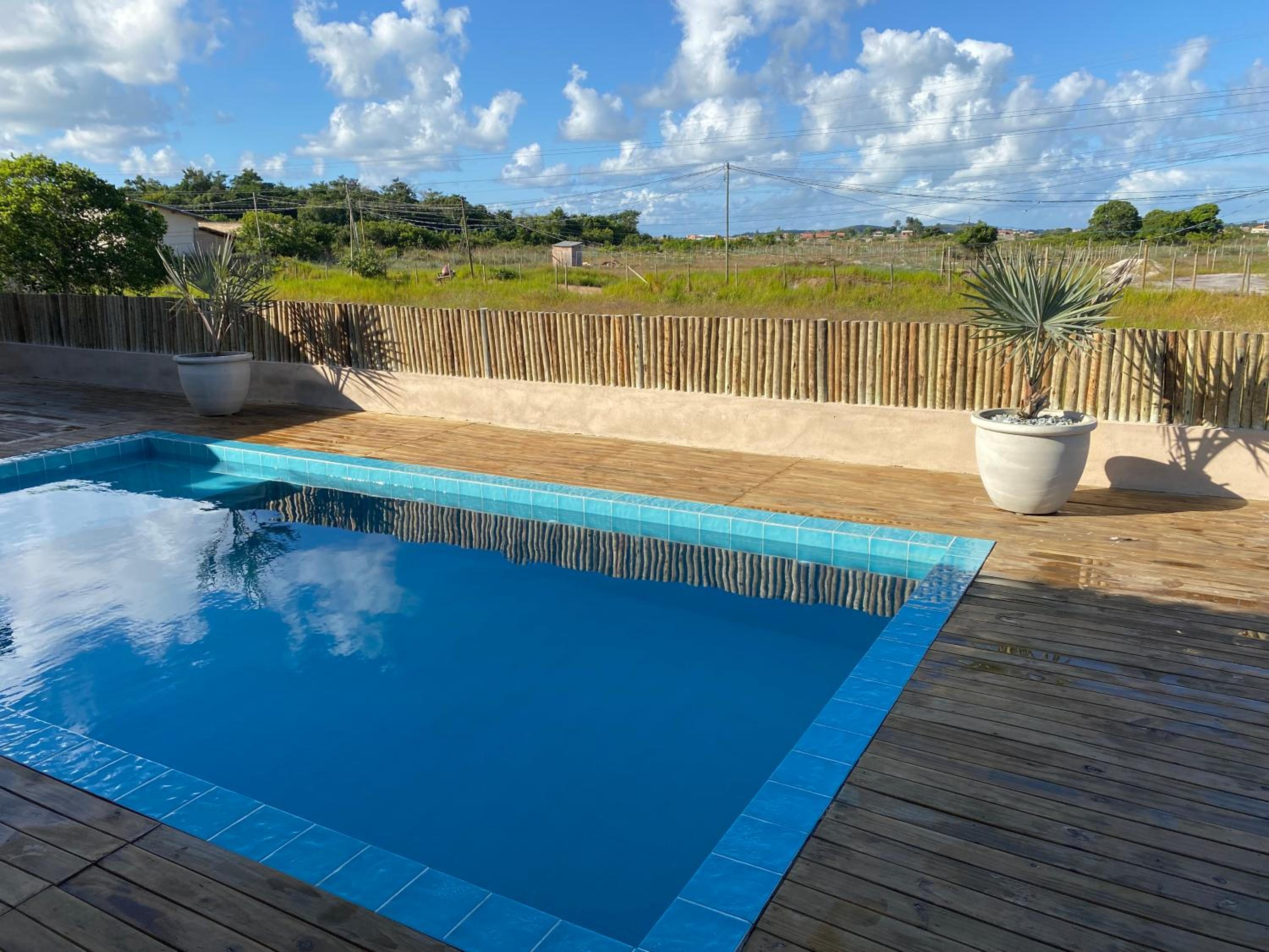 Casa com piscina em Taipu de Fora