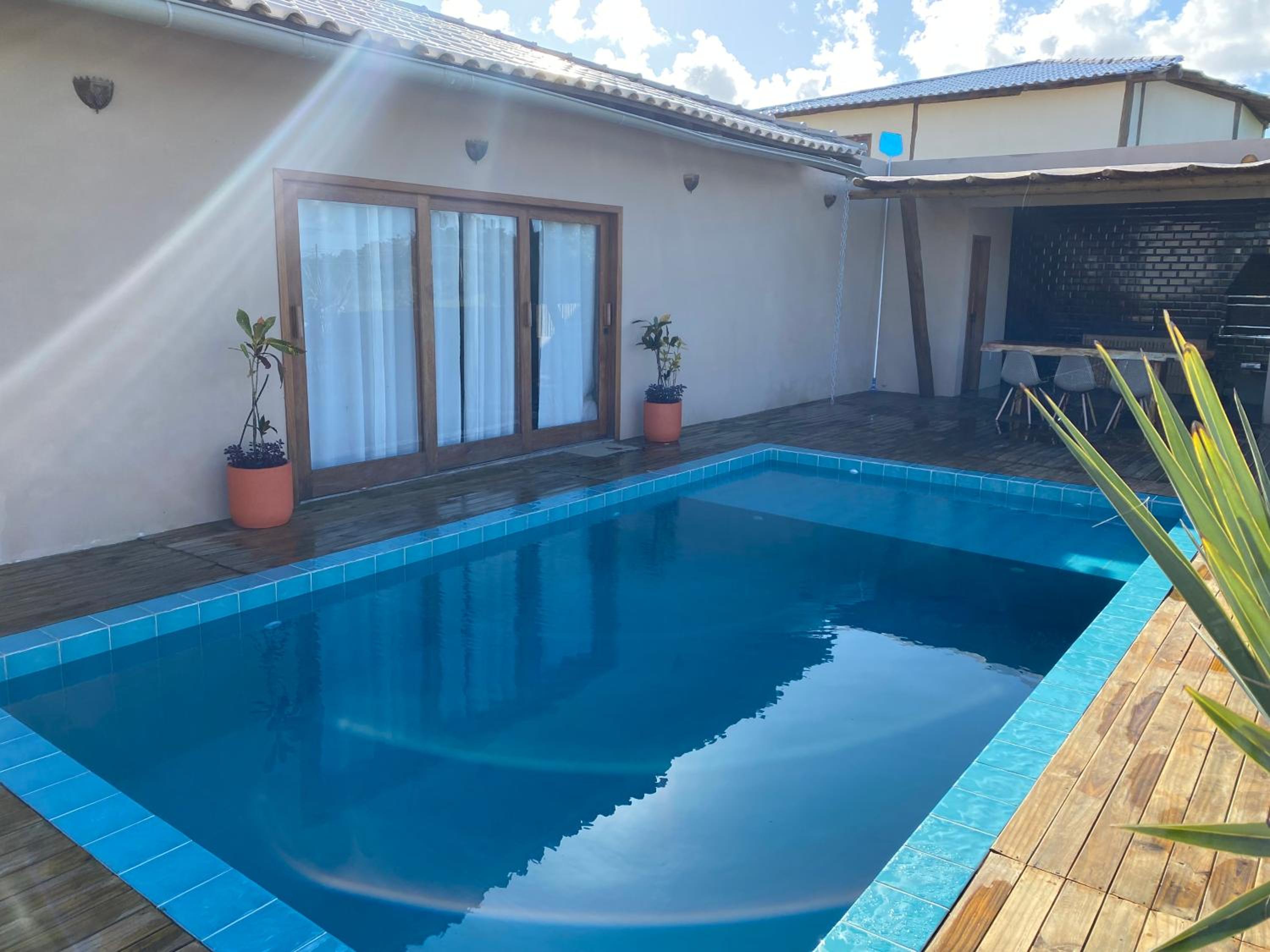 Casa com piscina em Taipu de Fora