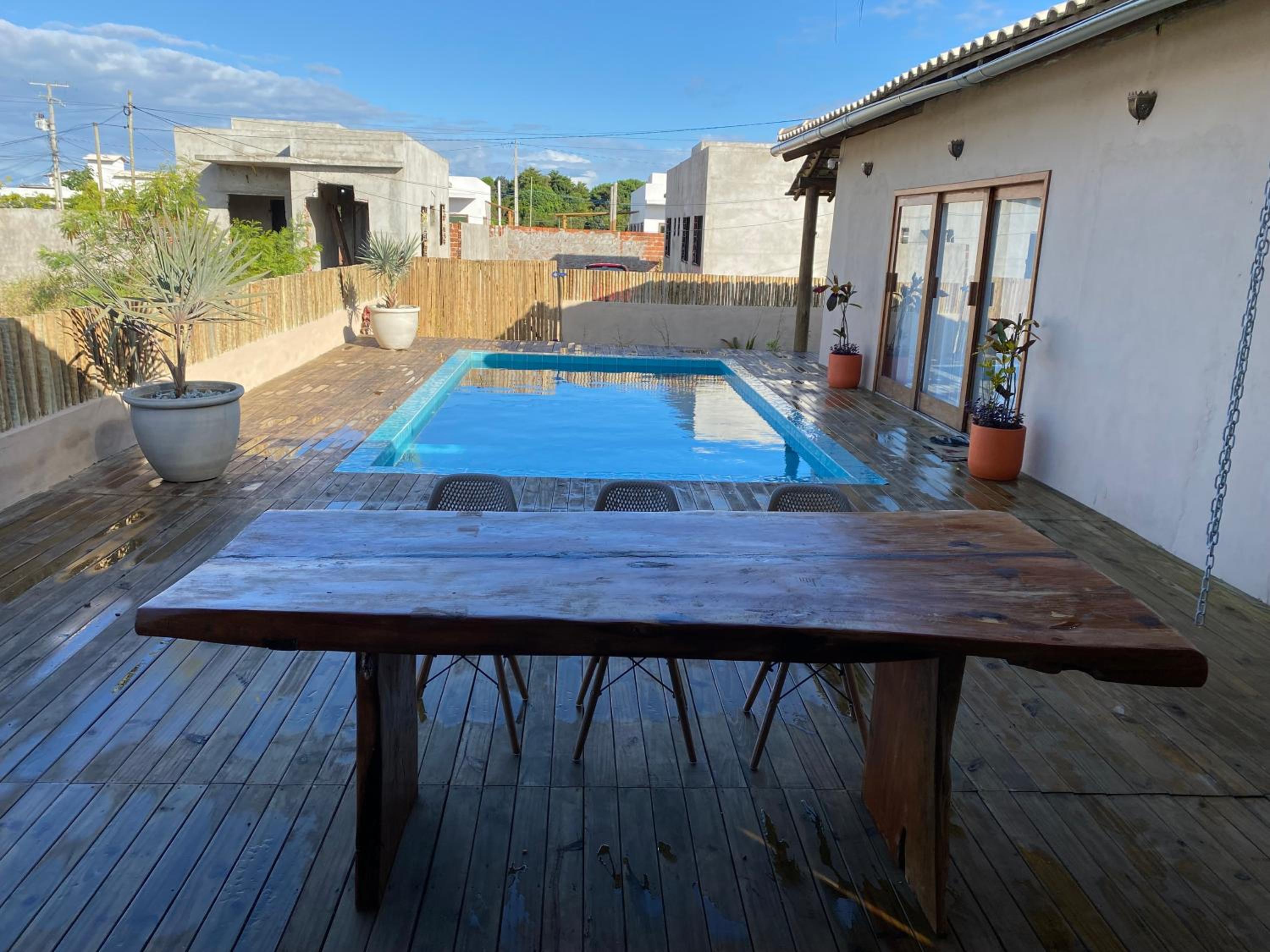 Casa com piscina em Taipu de Fora