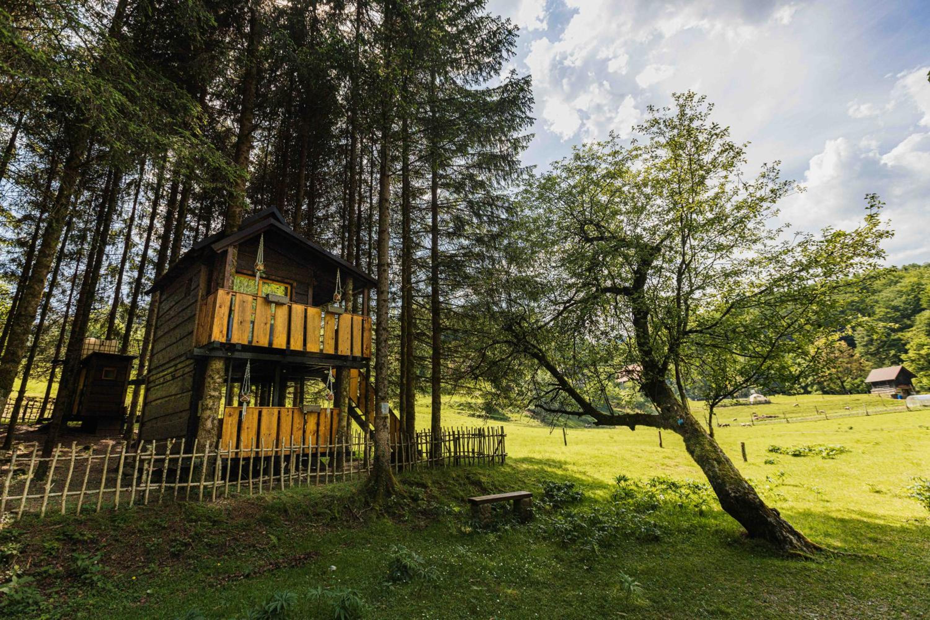 Treehouse KUPARI Nacionalni park Risnjak