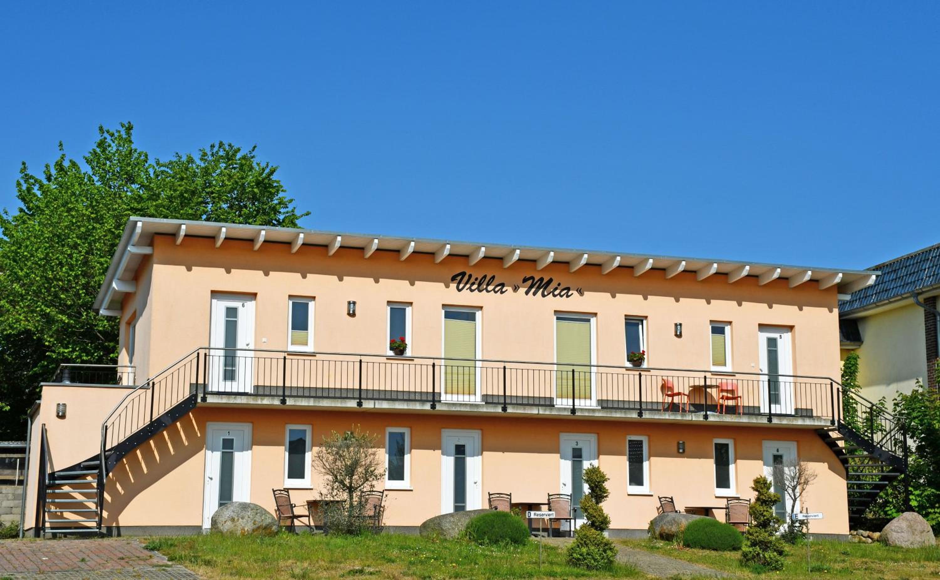 Appartementhaus mit Balkon im Ostseebad Göhren VM