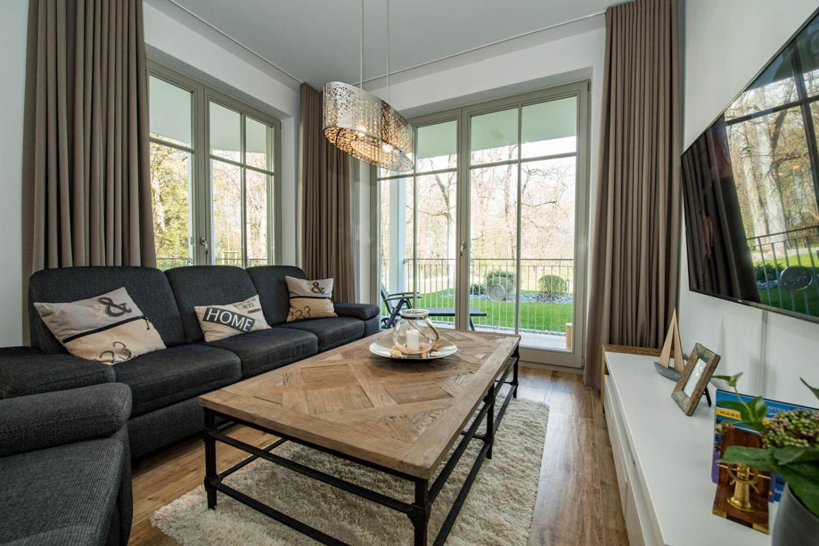großzügige Ferienappartements mit Sauna und Balkon VP