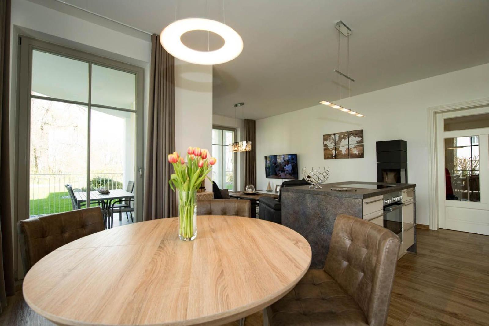 großzügige Ferienappartements mit Sauna und Balkon VP