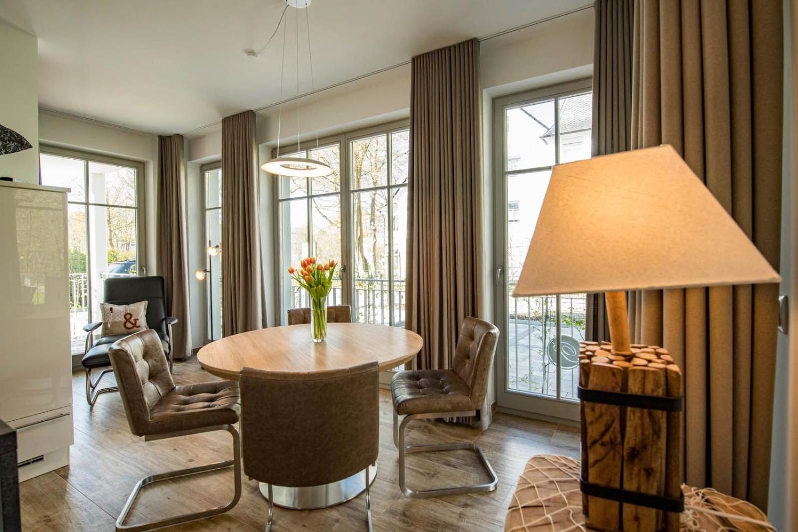 großzügige Ferienappartements mit Sauna und Balkon VP