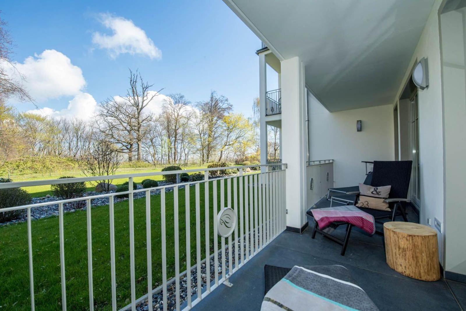 großzügige Ferienappartements mit Sauna und Balkon VP