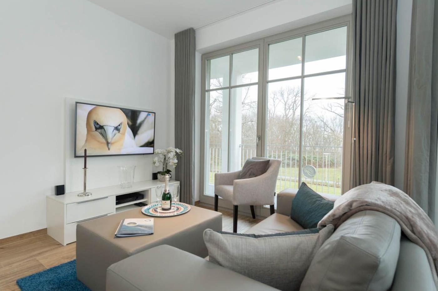 großzügige Ferienappartements mit Sauna und Balkon VP