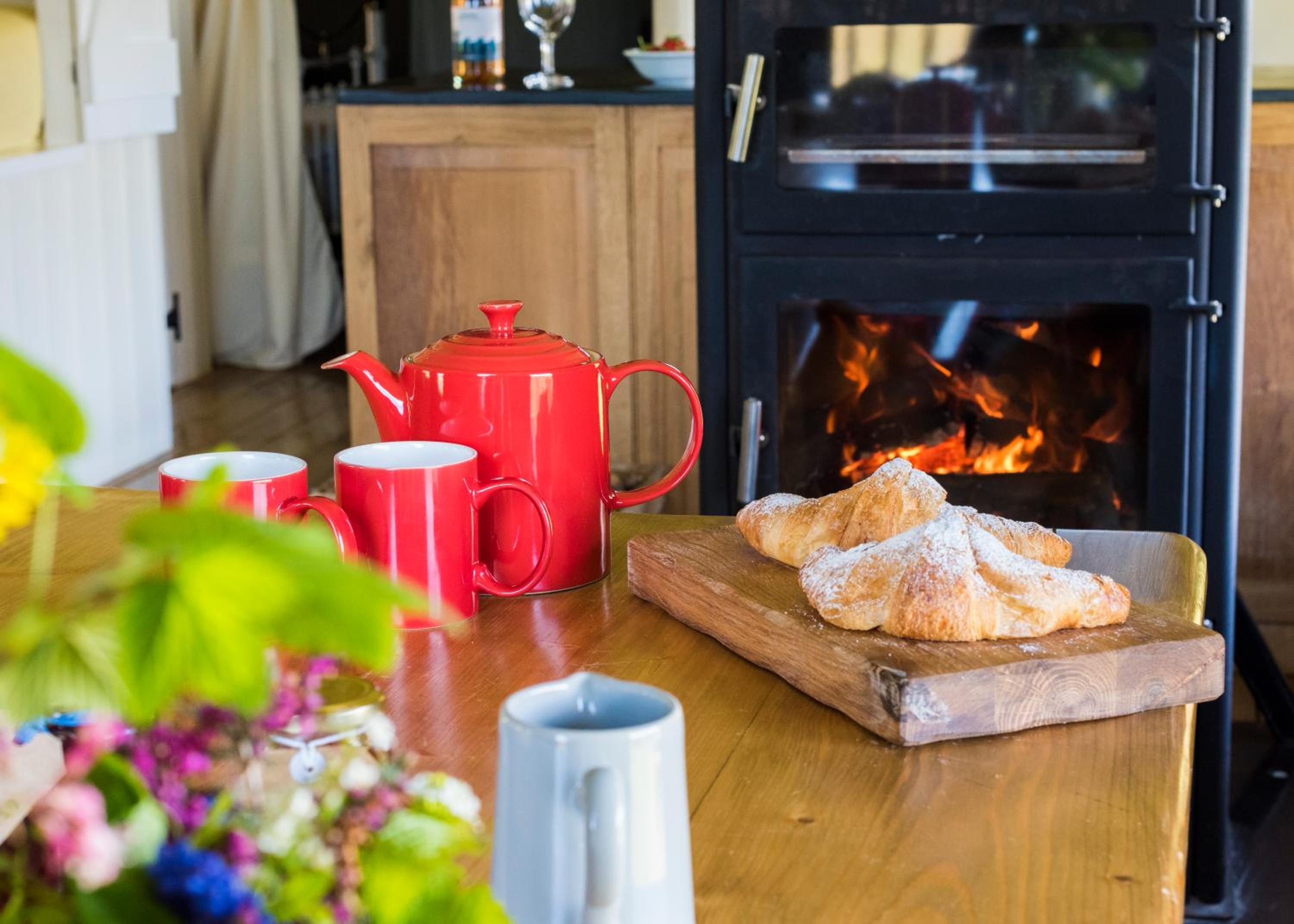 Canvas & Campfires, Luxury Safari Tent Glamping, only Seren Tent has a hot tub view 4