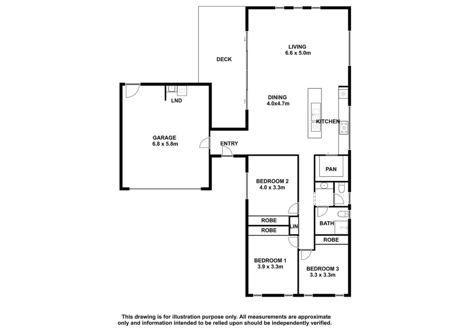 Bright & Easy - Address is 7 Cobb & C Way Pet Friendly Inside
