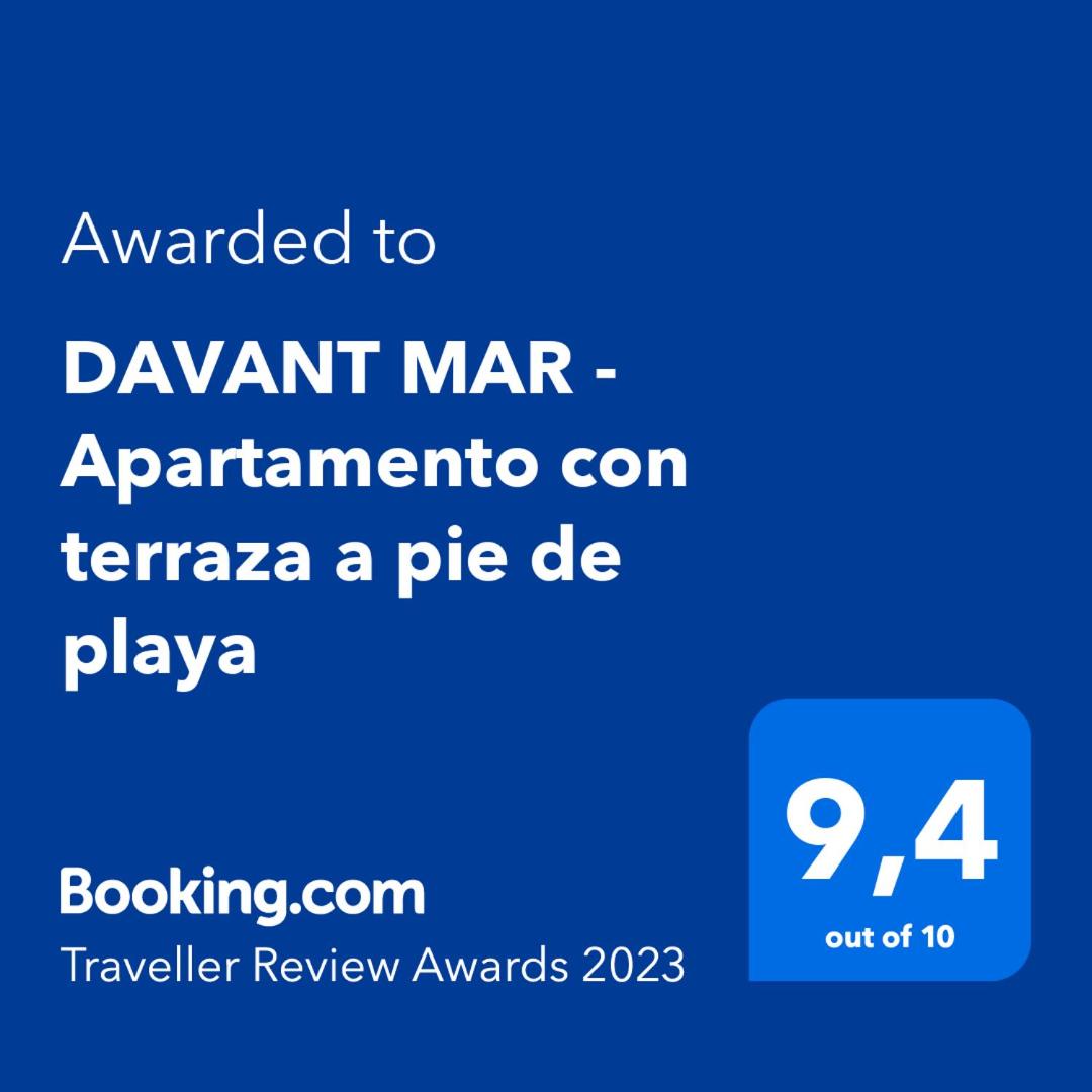 DAVANT MAR - Apartamento con terraza a pie de playa photo 5