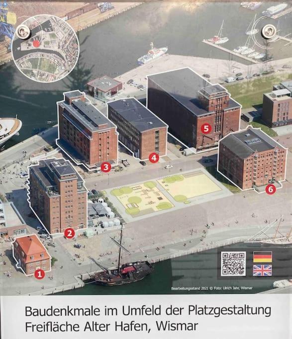Meerblick, Balkon und private Sauna im historischen Getreidespeicher
