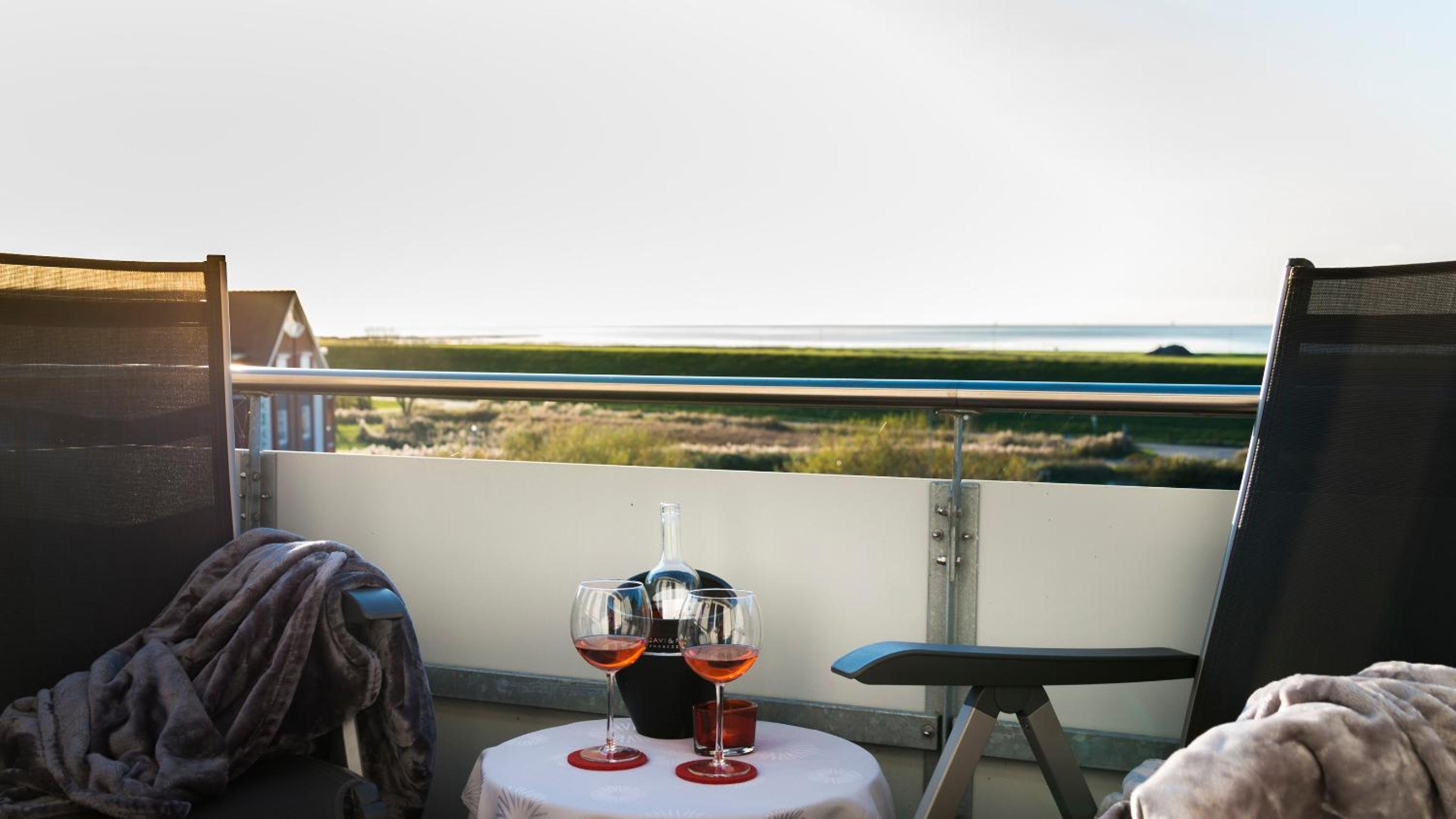 Nordseeblick! Penthouse de Wied