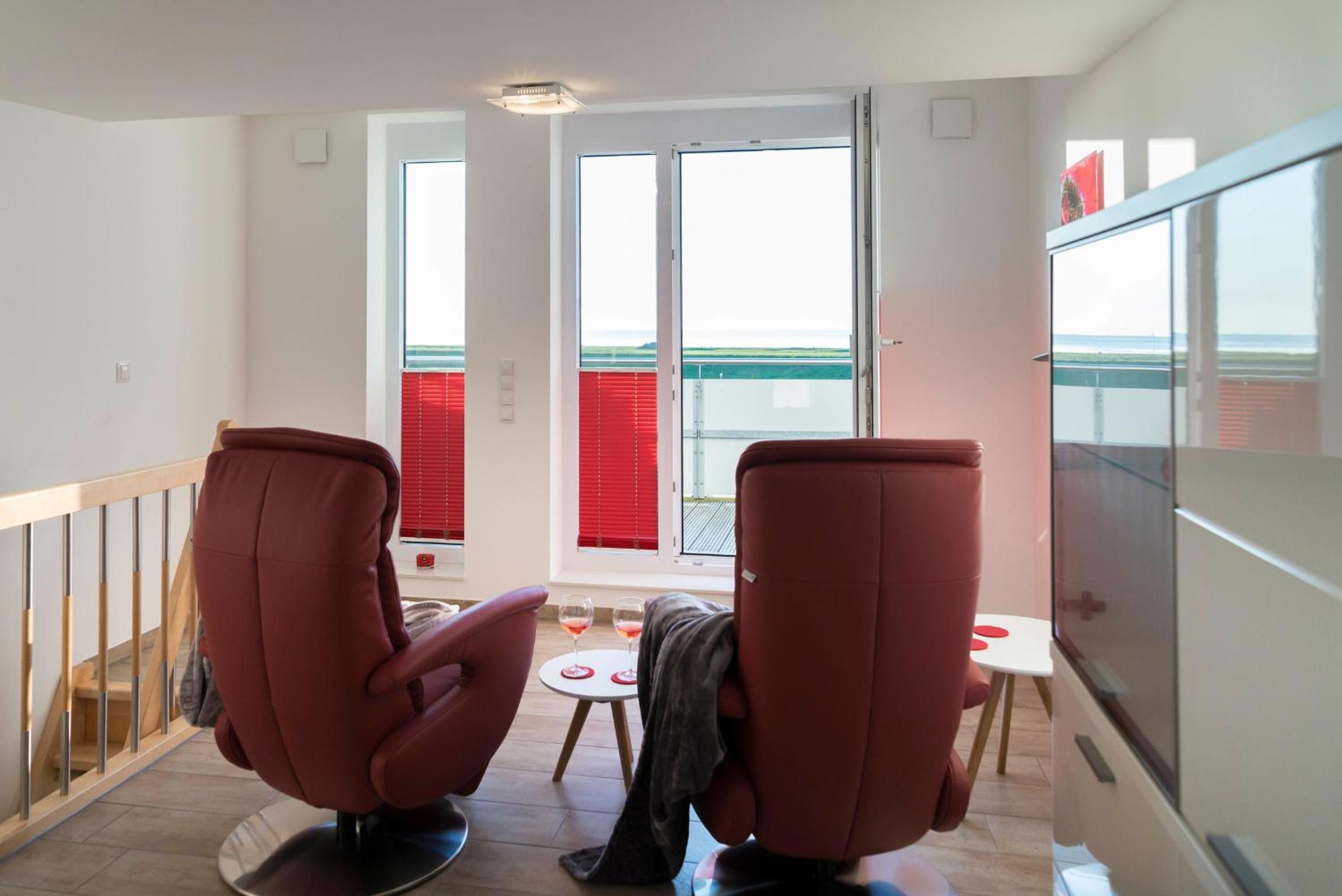 Nordseeblick! Penthouse de Wied