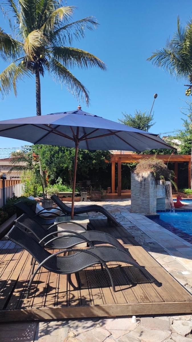 outdoor BBQ area