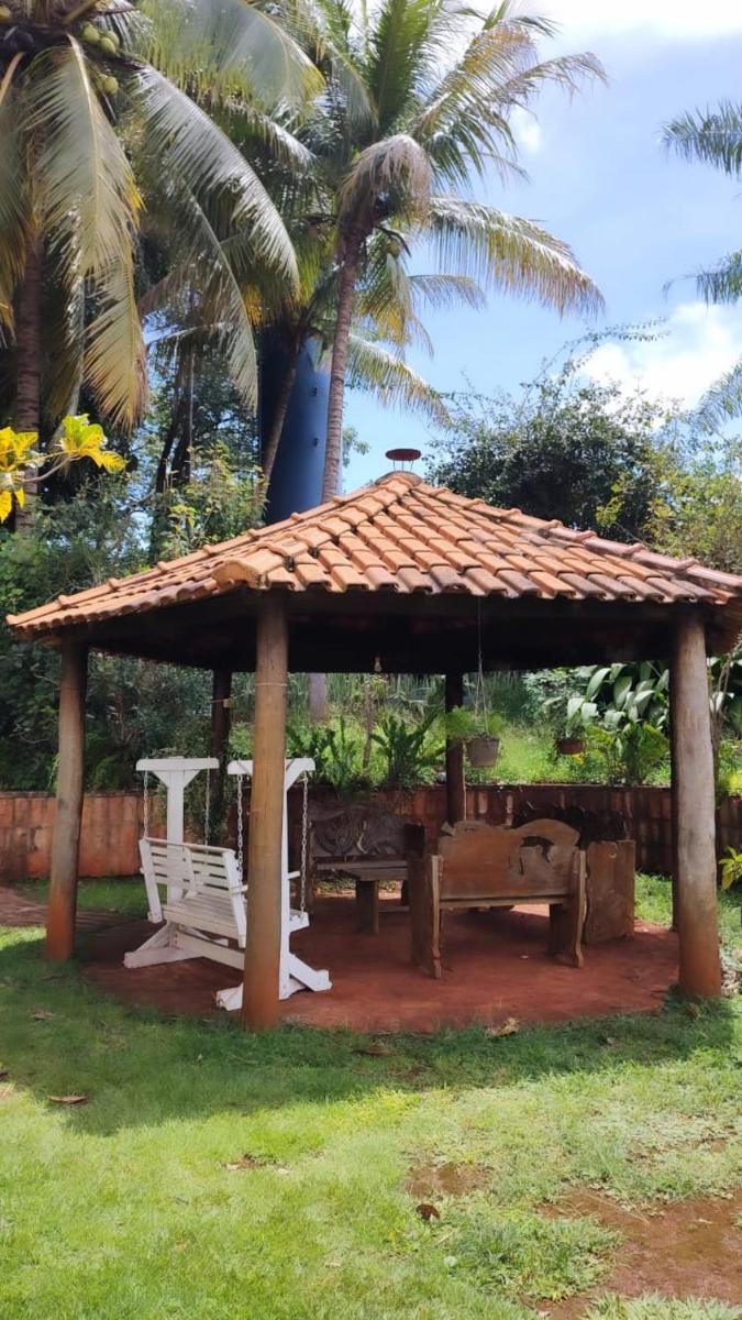 outdoor BBQ area