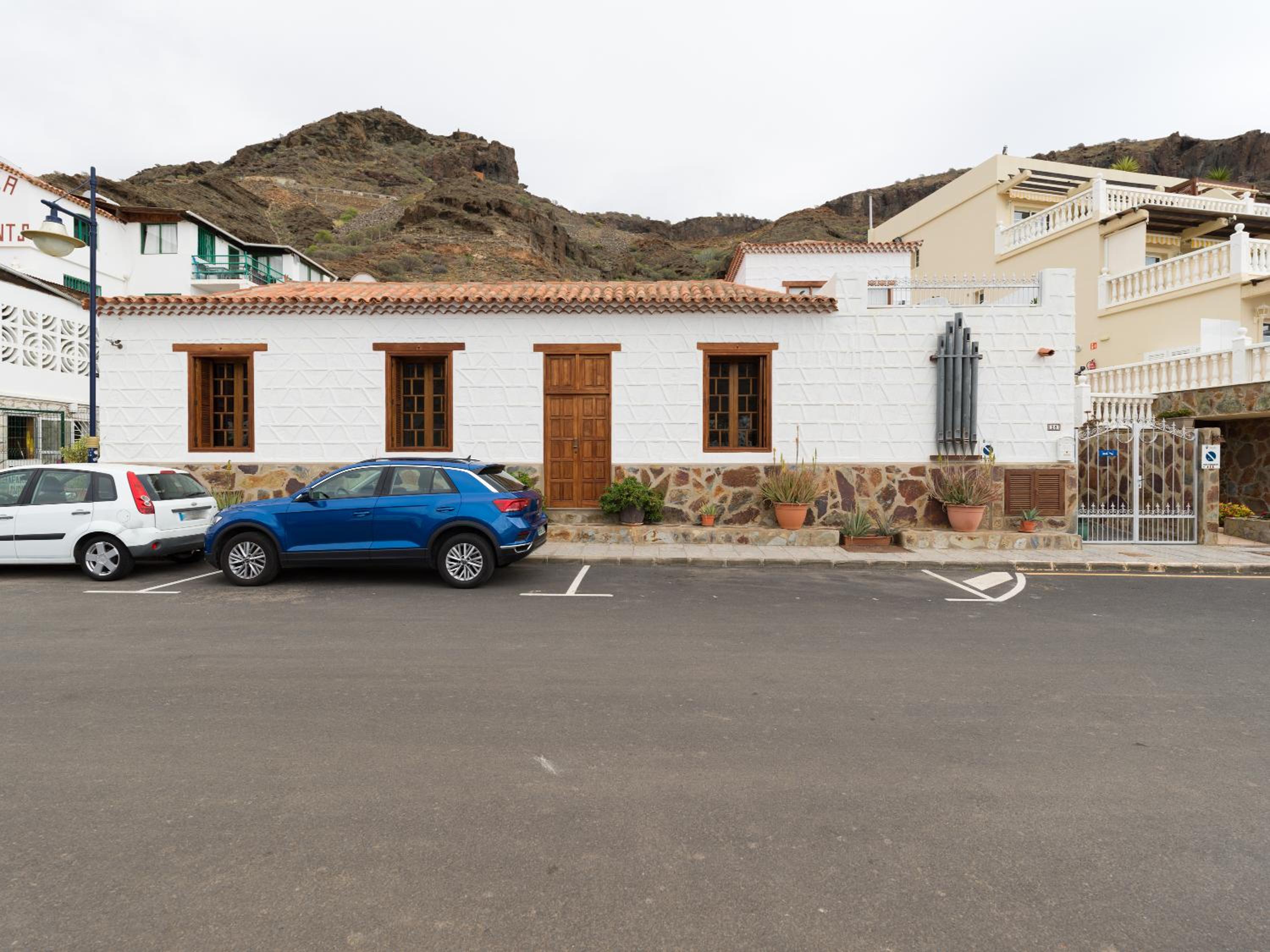 Beautiful beach house in traditional Canarian style