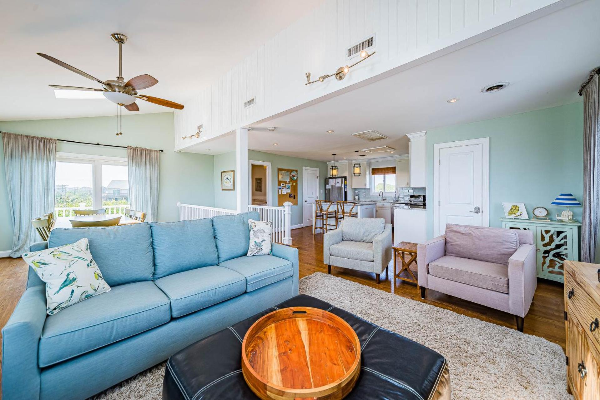 Arcadia - Duck, Caffey's Inlet, Ocean Views, 50 Yards to Beach, Pool, Pets OK, Cul-de-sac Location