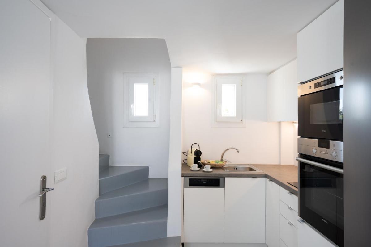 Blue, White and Grey Suites