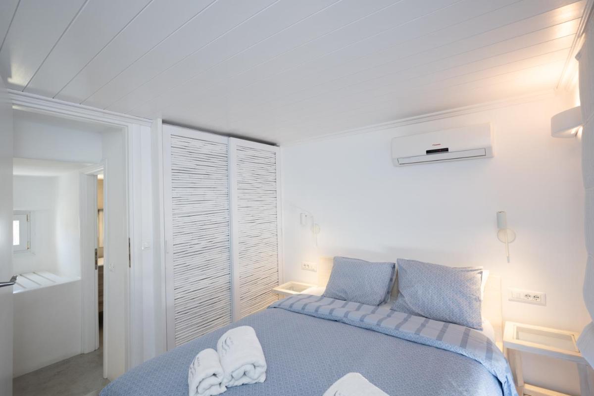 Blue, White and Grey Suites