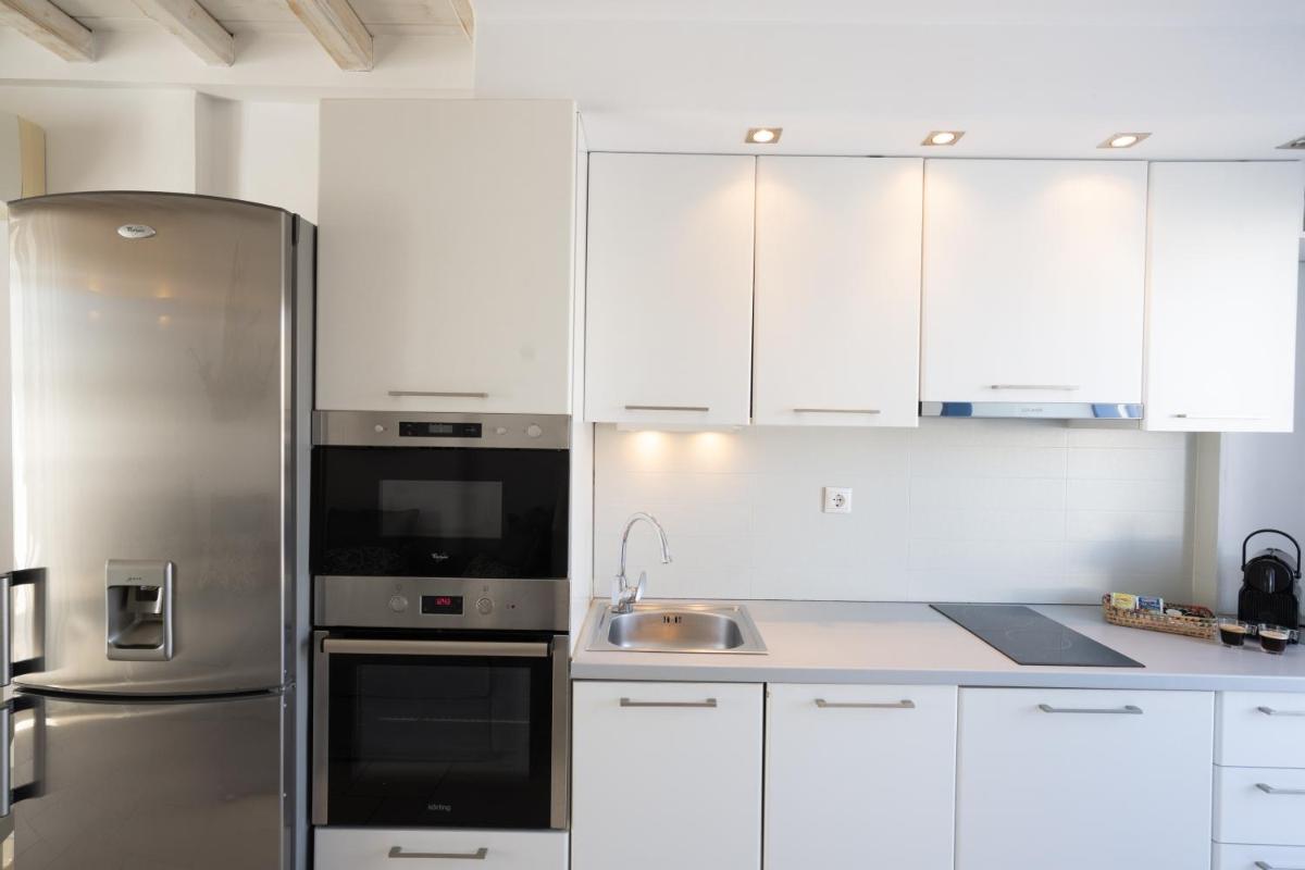 Blue, White and Grey Suites