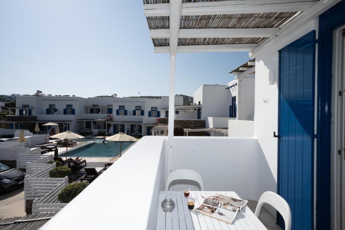 Blue, White and Grey Suites