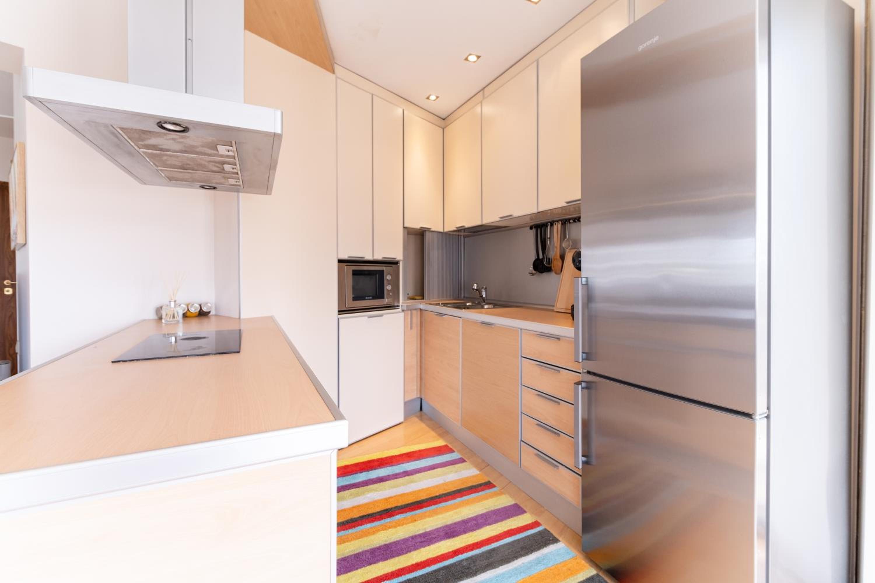 Spacious apartment in the city center