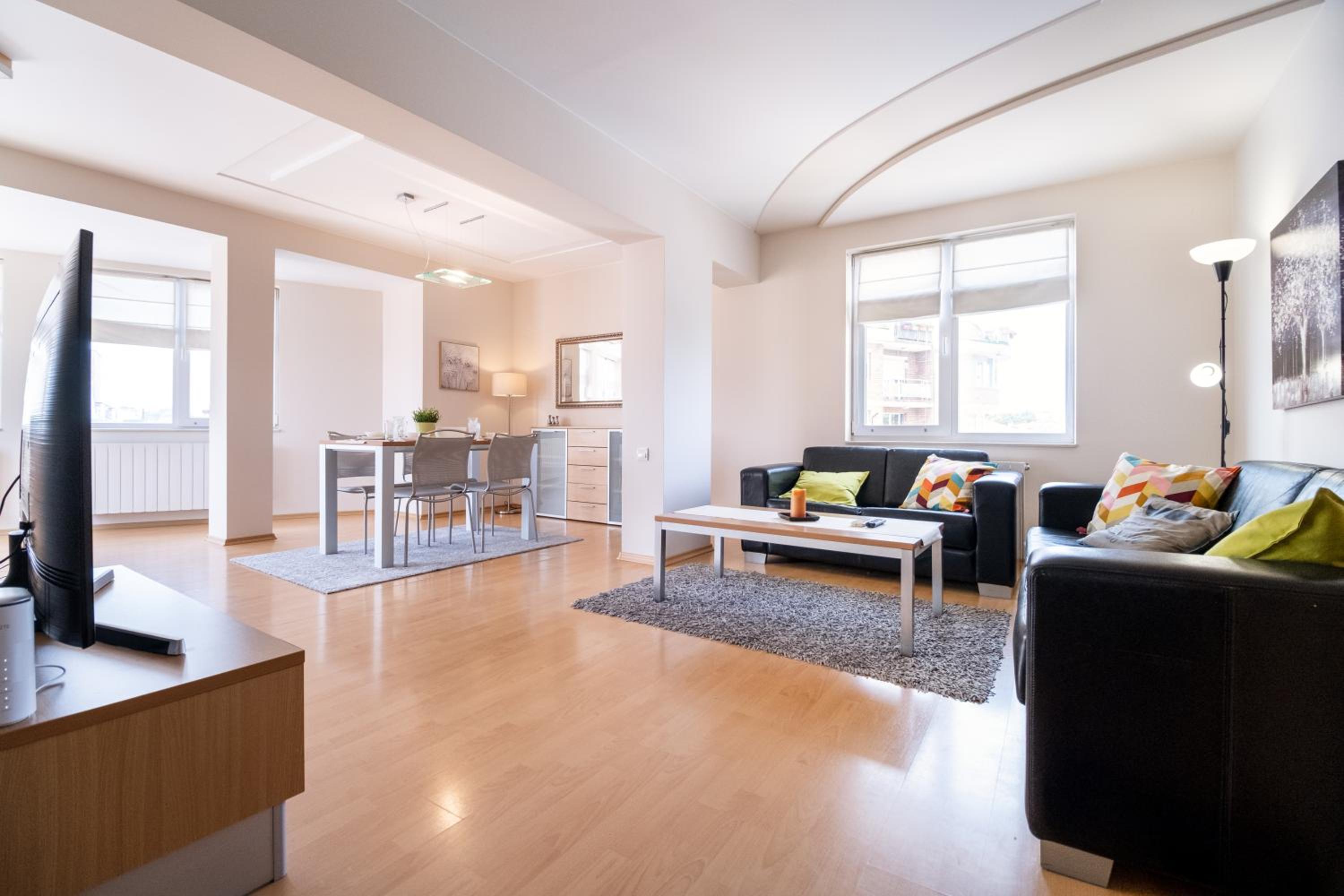 Spacious apartment in the city center