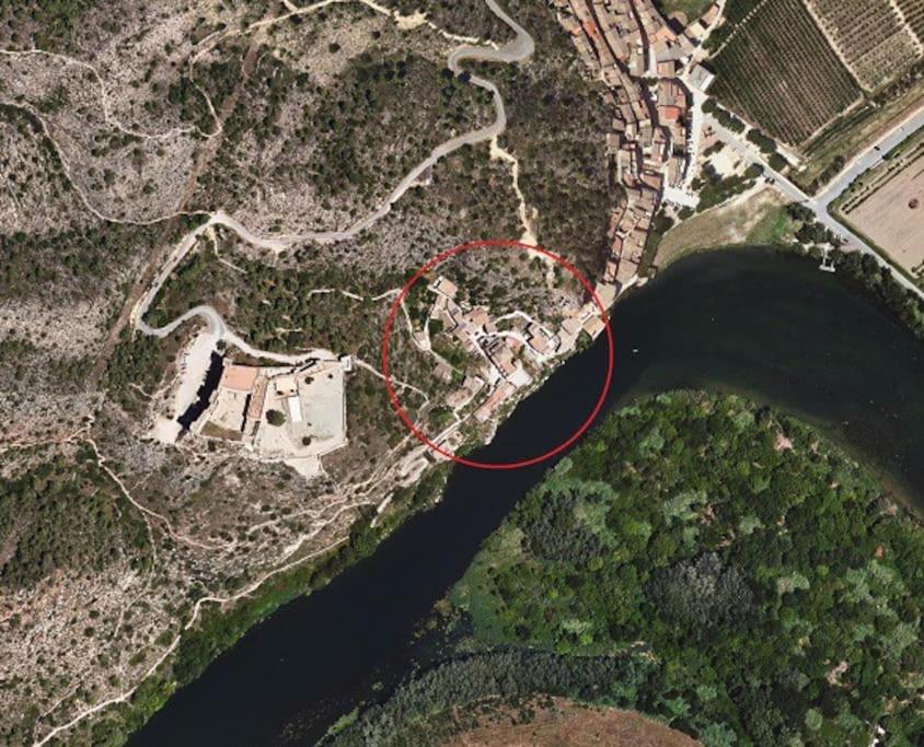 El barrio medieval de Miravet