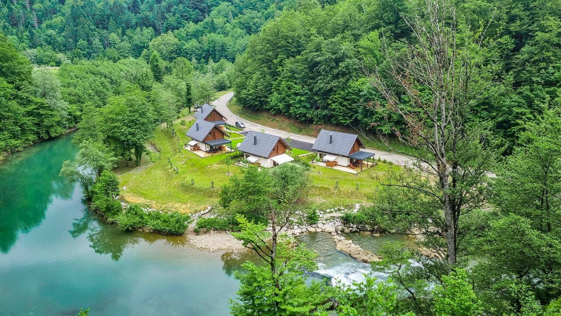 Resort Stari Malni, Osilnica - vacation houses Stari Malni - main view