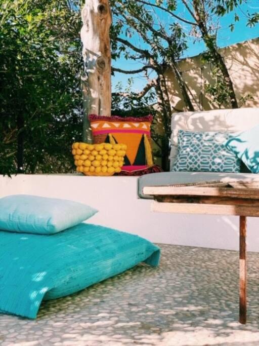 Villa Larosa with seaview in Es Cubells Ibiza